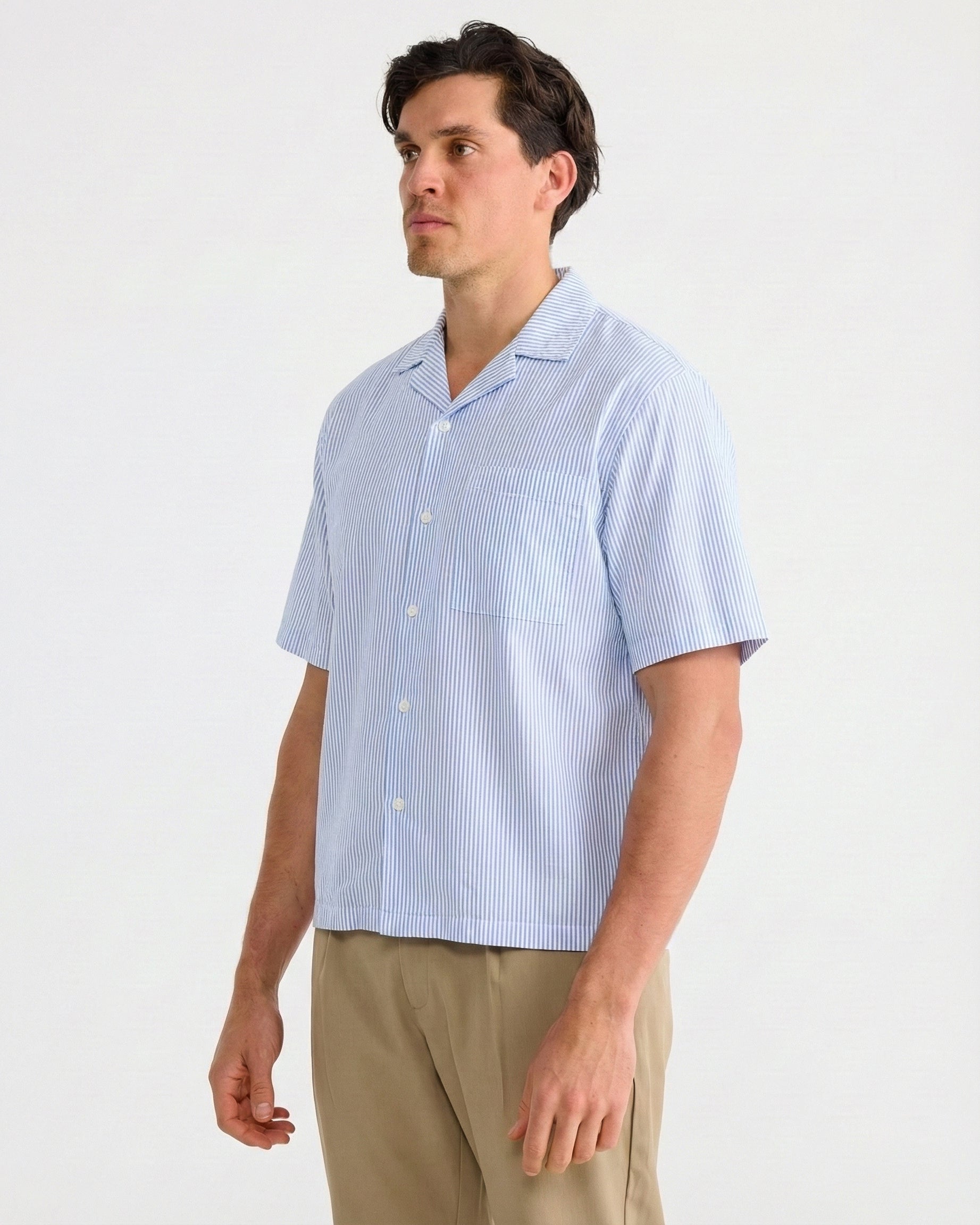 Blue Short Sleeve Shirt