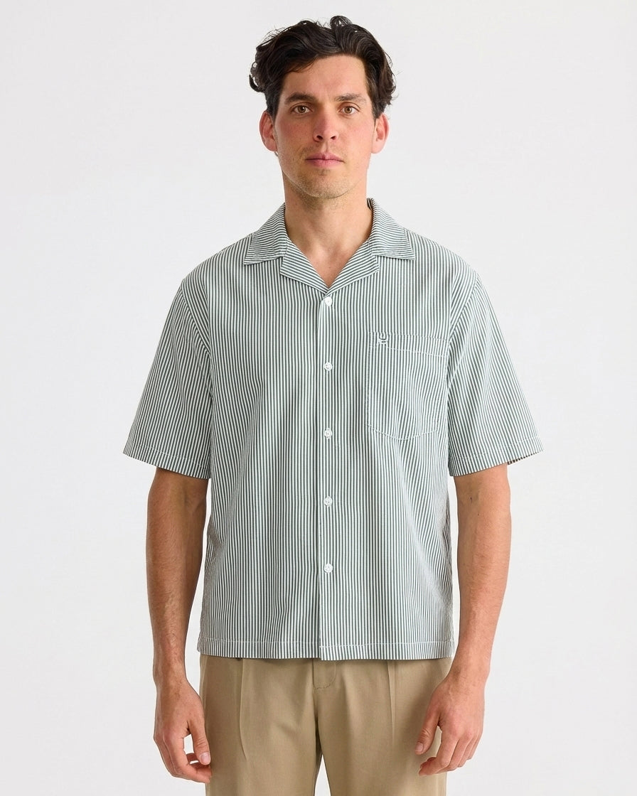 Green Short Sleeve Shirt