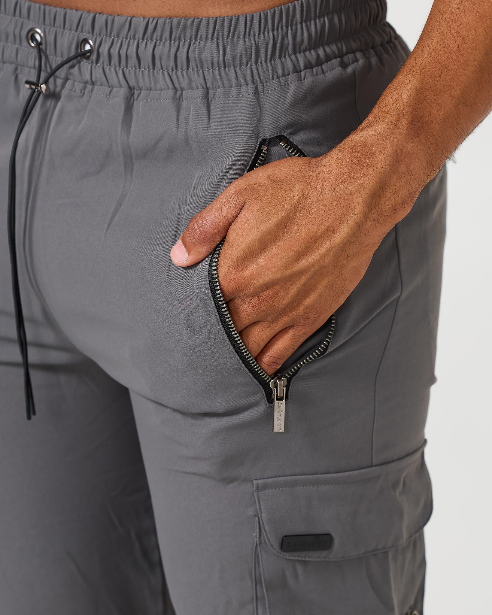Charcoal Cargo Pants V2