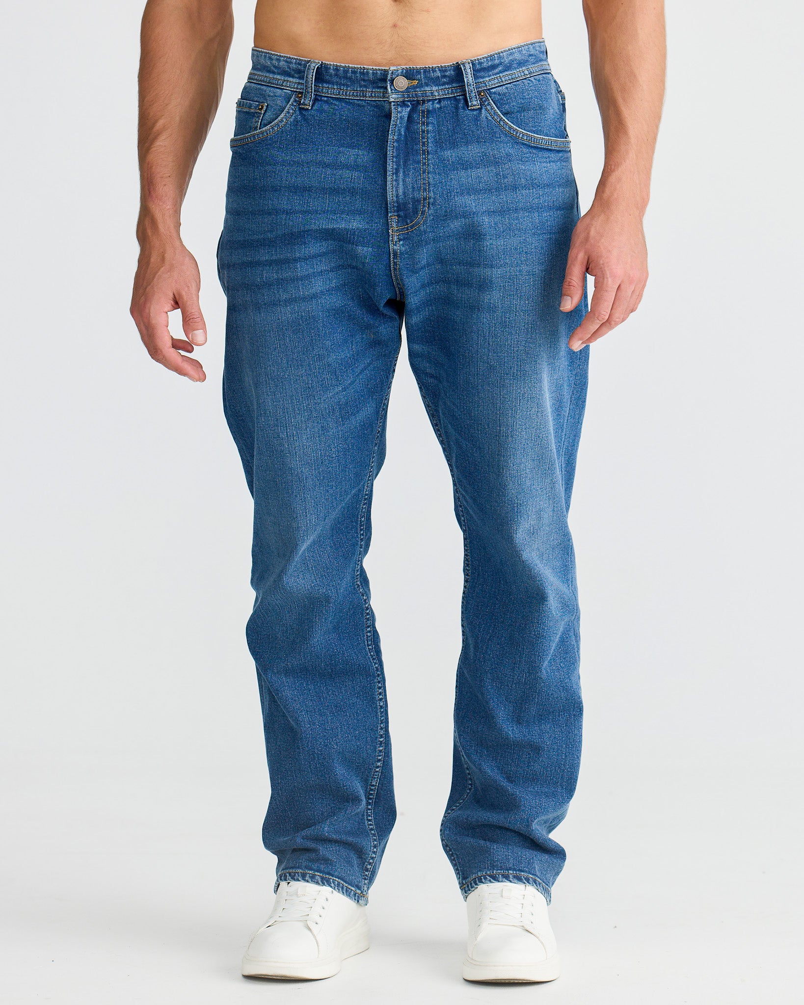 Dark Blue Relax Fit Jeans