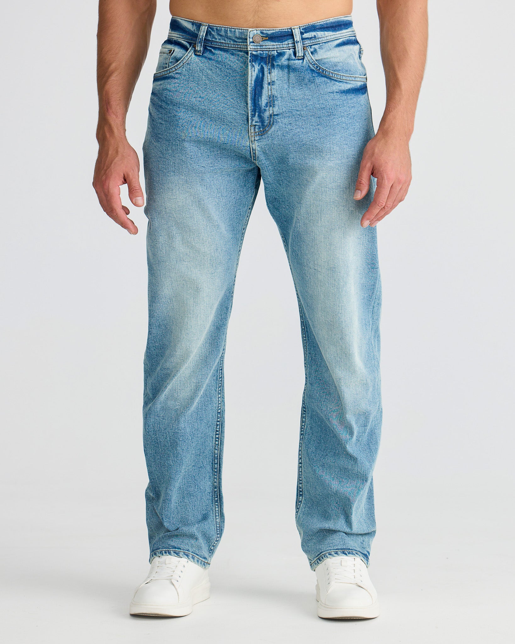 Vintage Blue Relax Fit Jeans