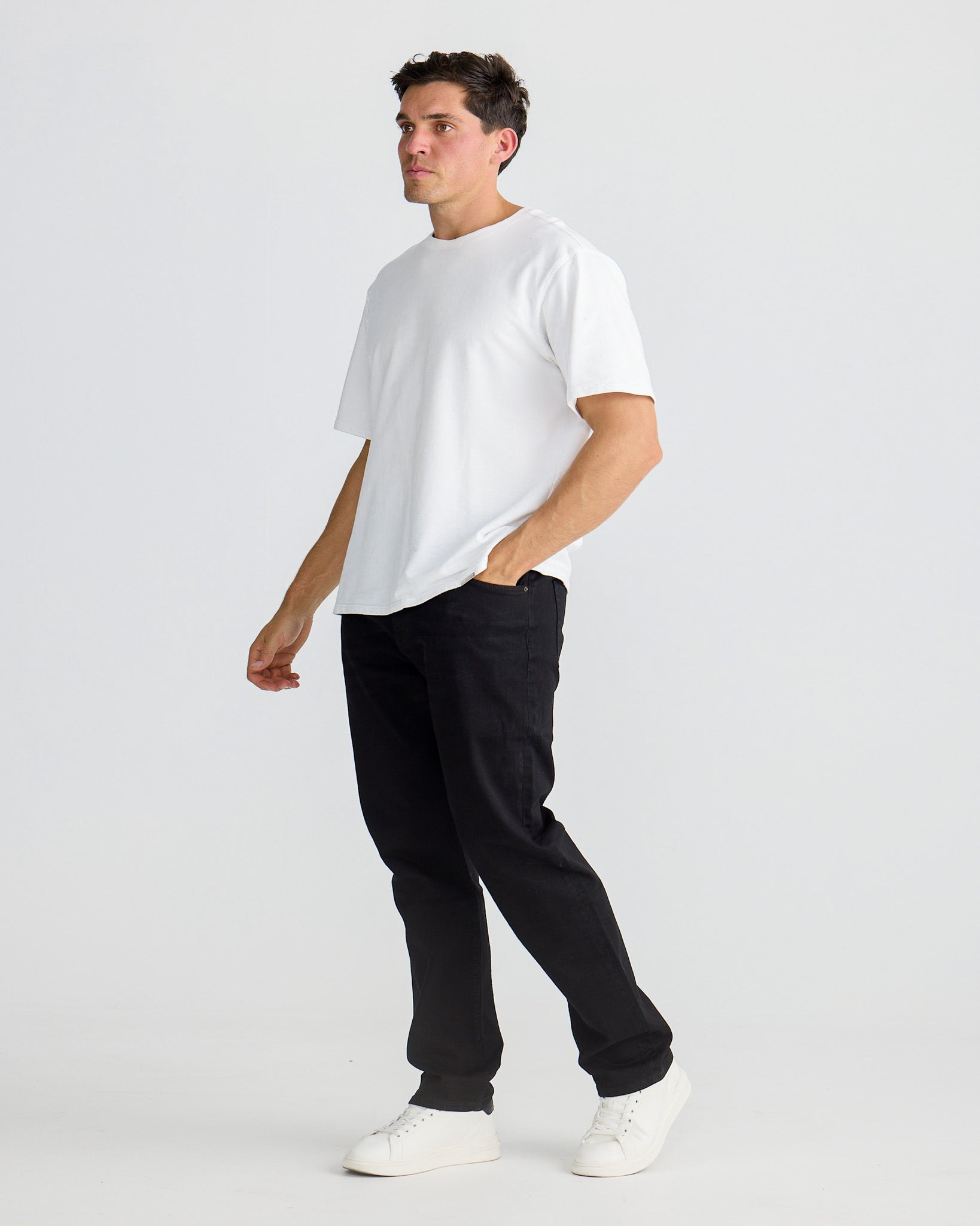 Vintage Black Relax Fit Jeans