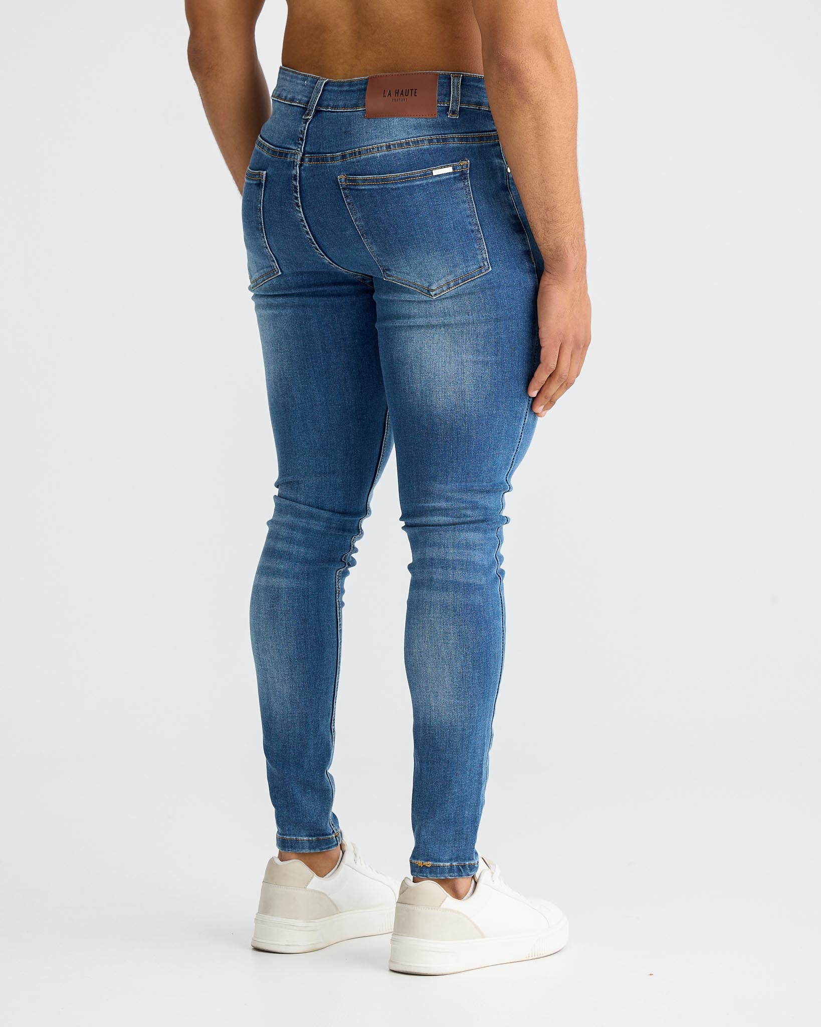 Dark Blue Skinny Fit Jeans