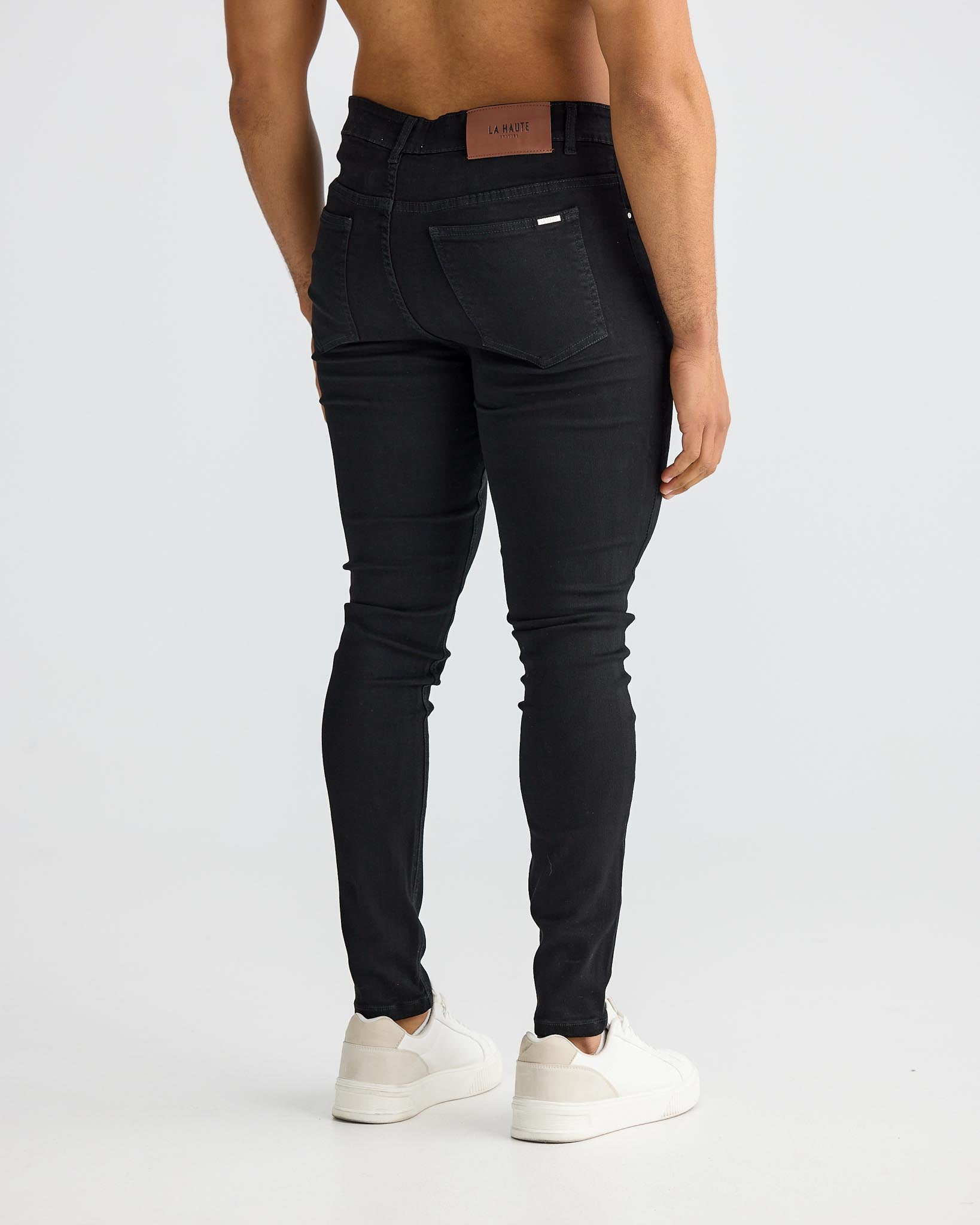 Spray on Black Jeans