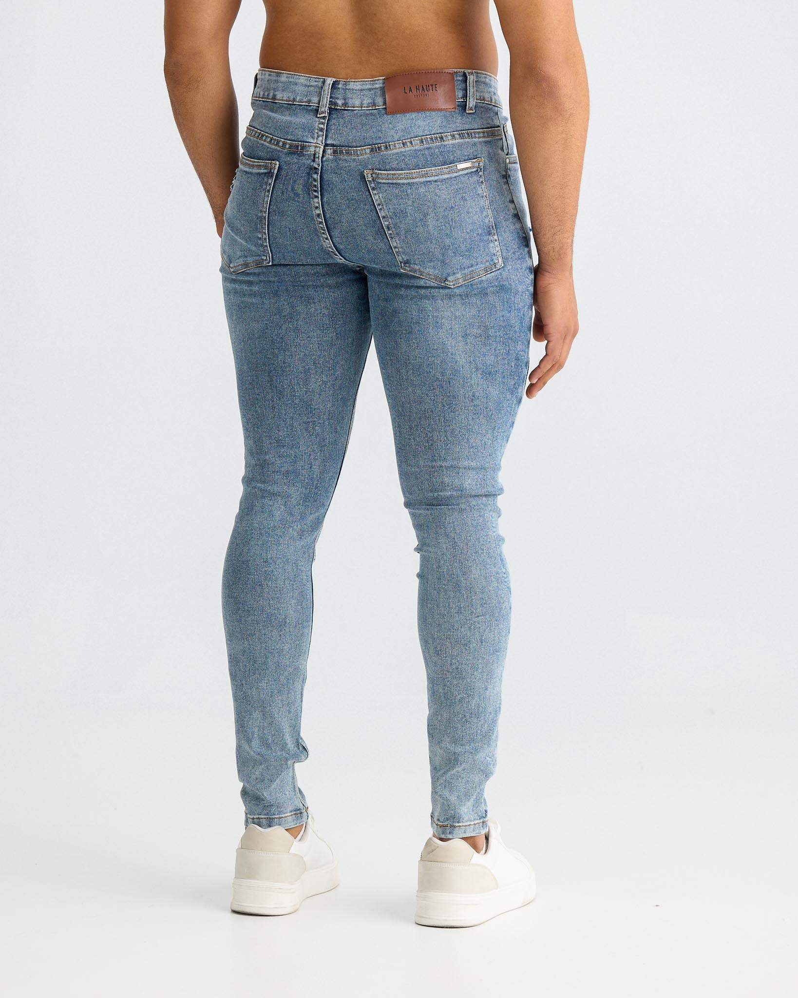 Blue Ripped Jeans