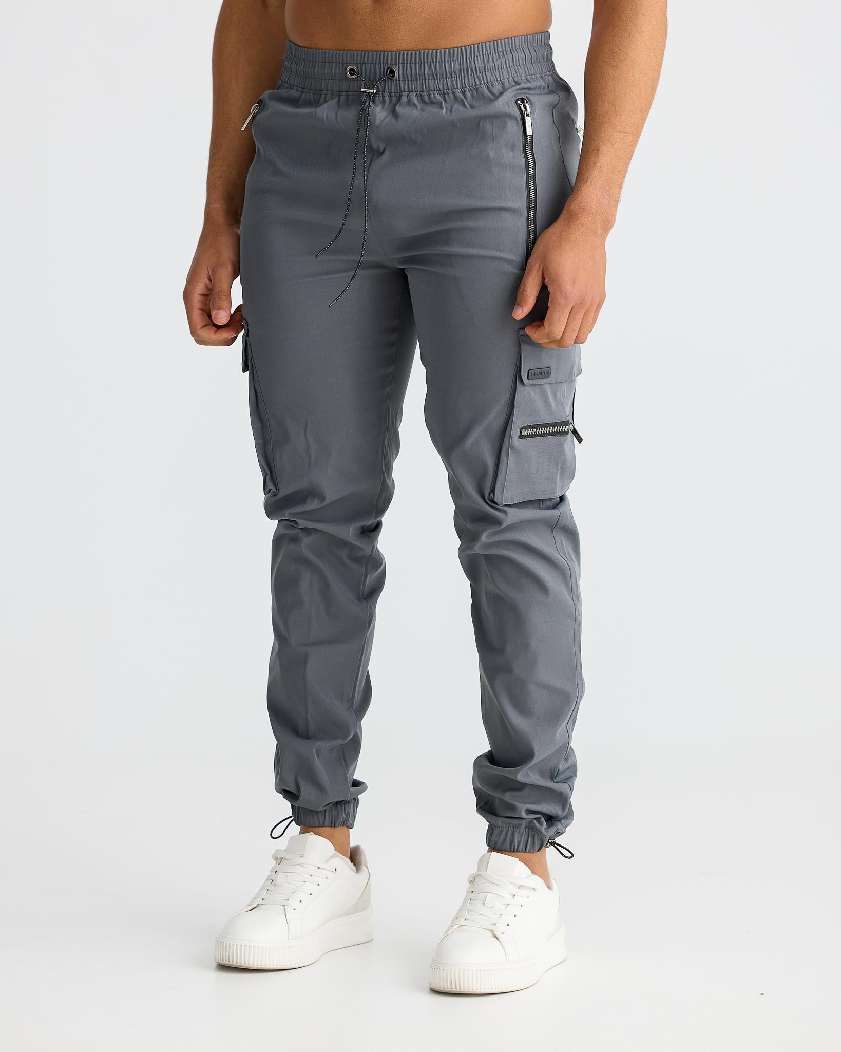 Charcoal Cargo Pants V2