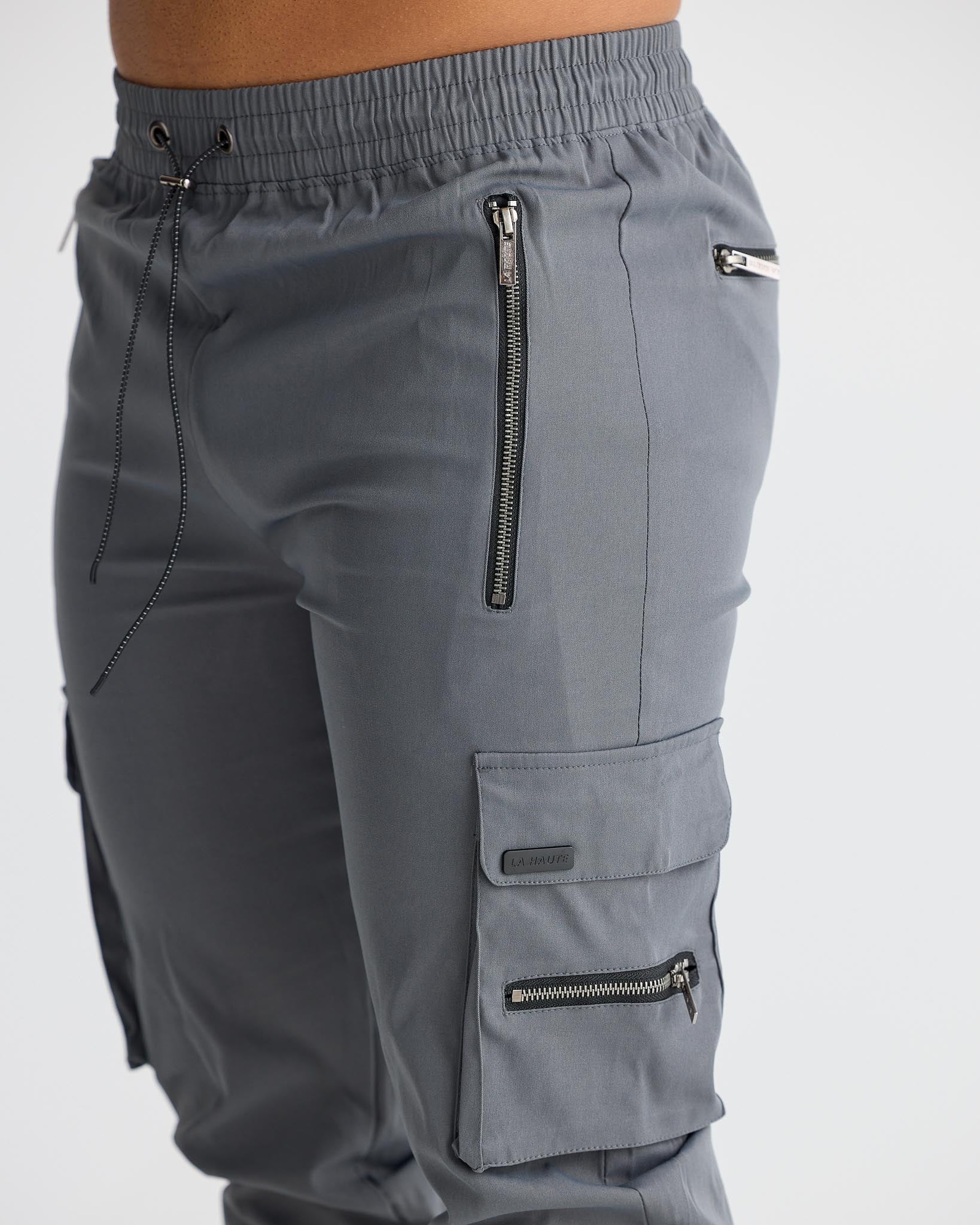 Charcoal Cargo Pants V2