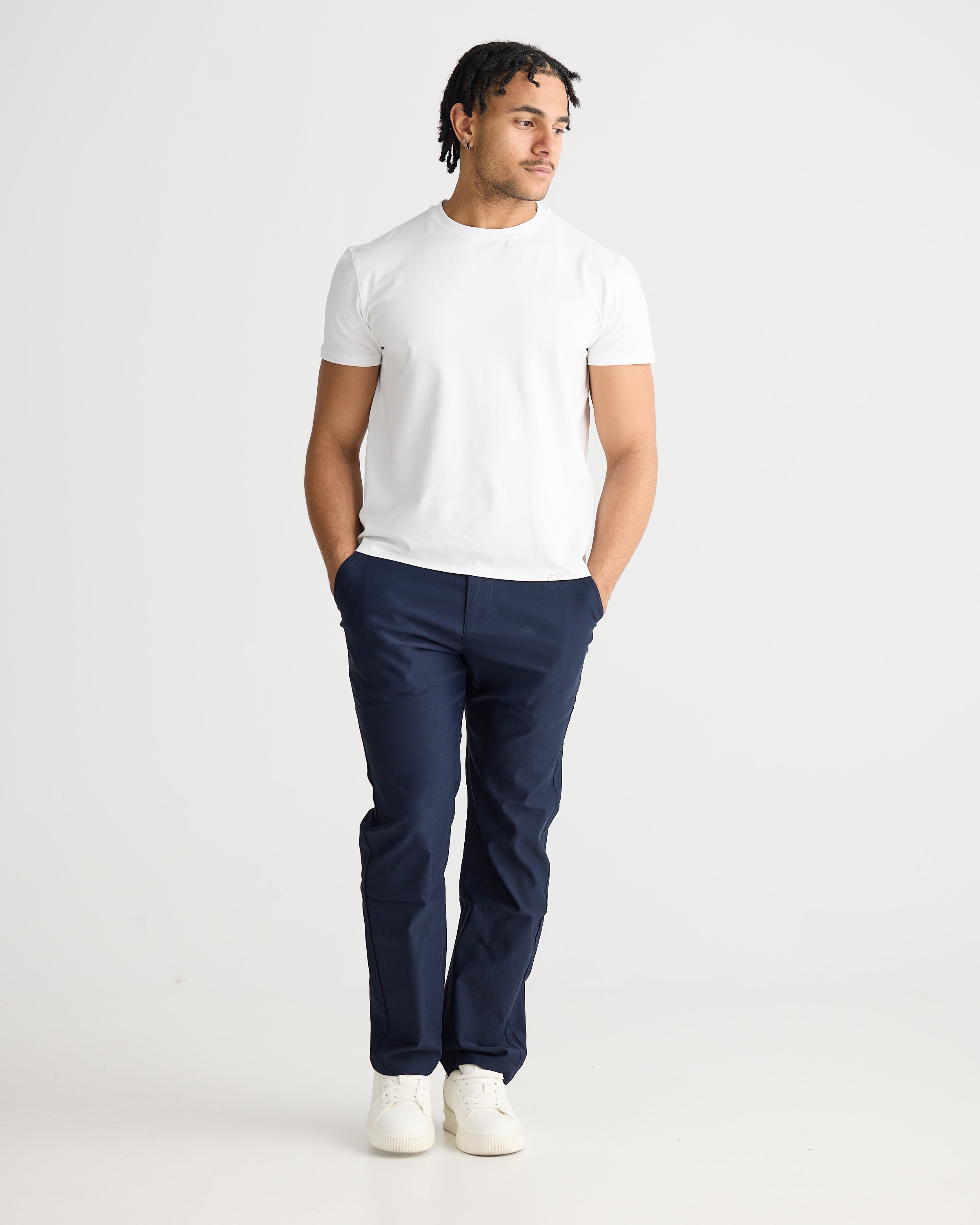 Navy Relax Fit Chino