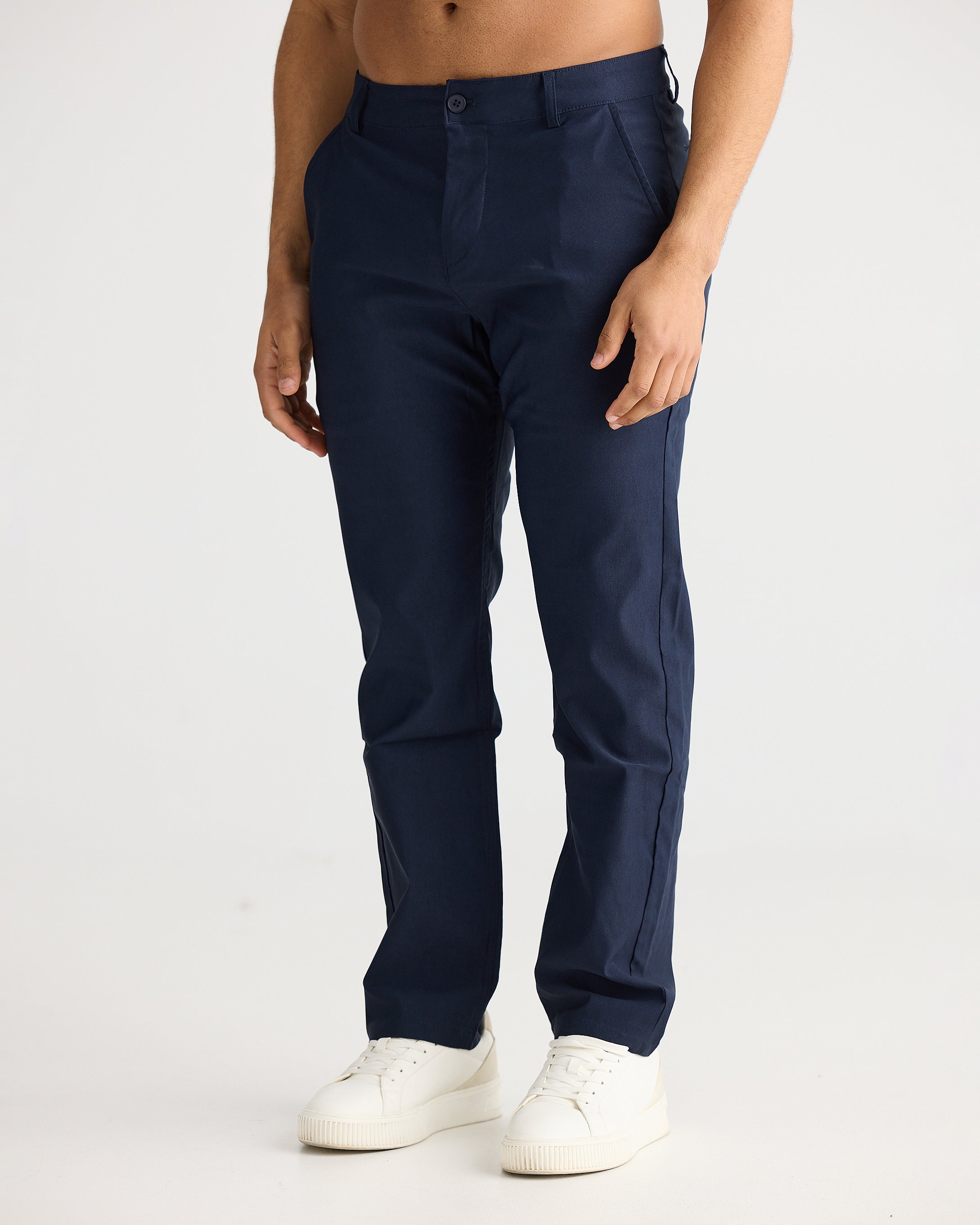 Navy Relax Fit Chino