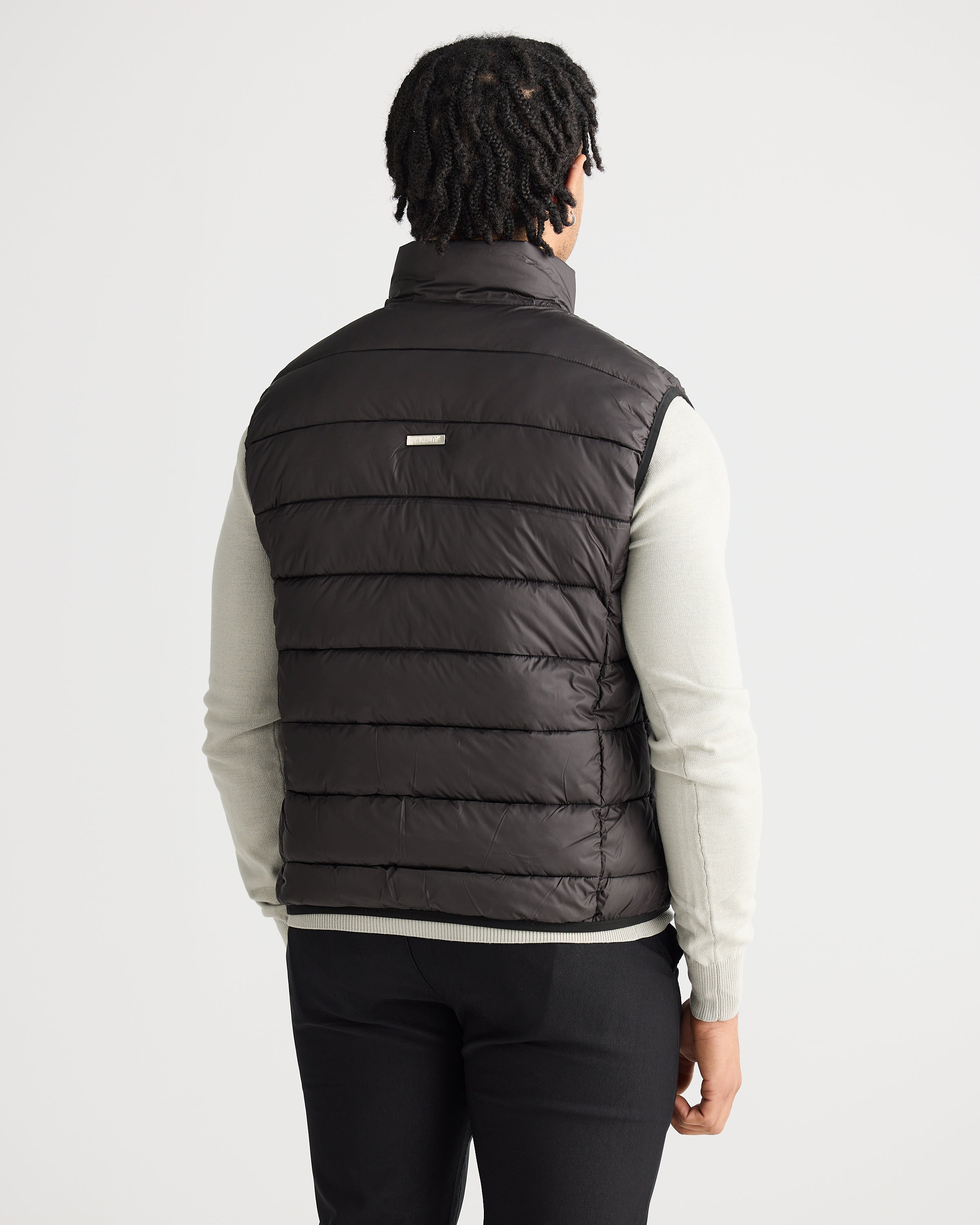 Black Puffer Vest