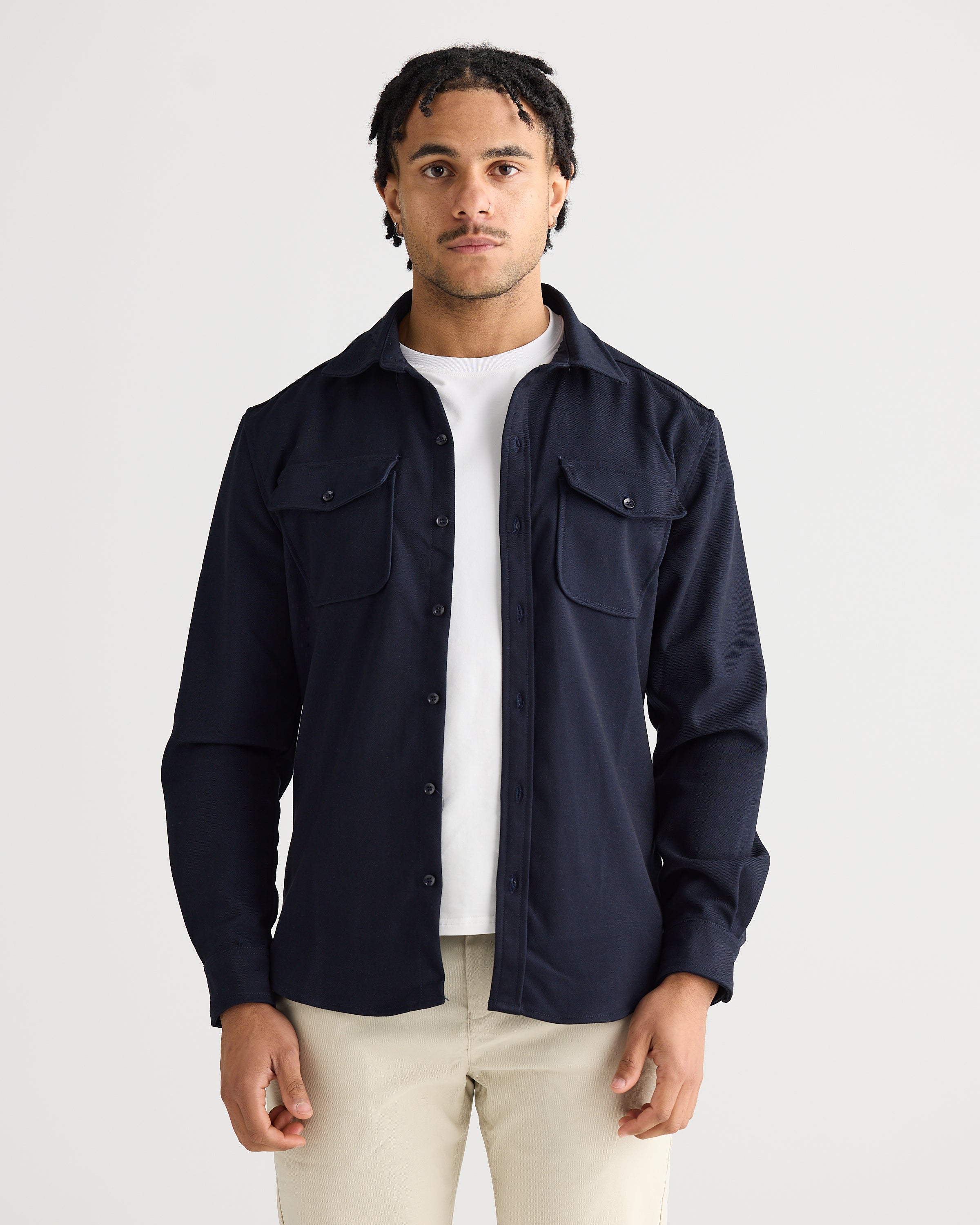 Navy Overshirt