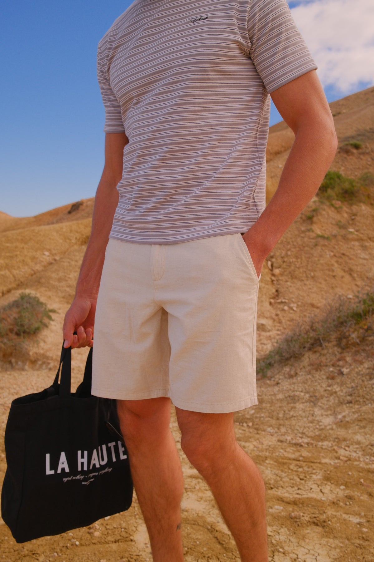 Sand Linen Shorts