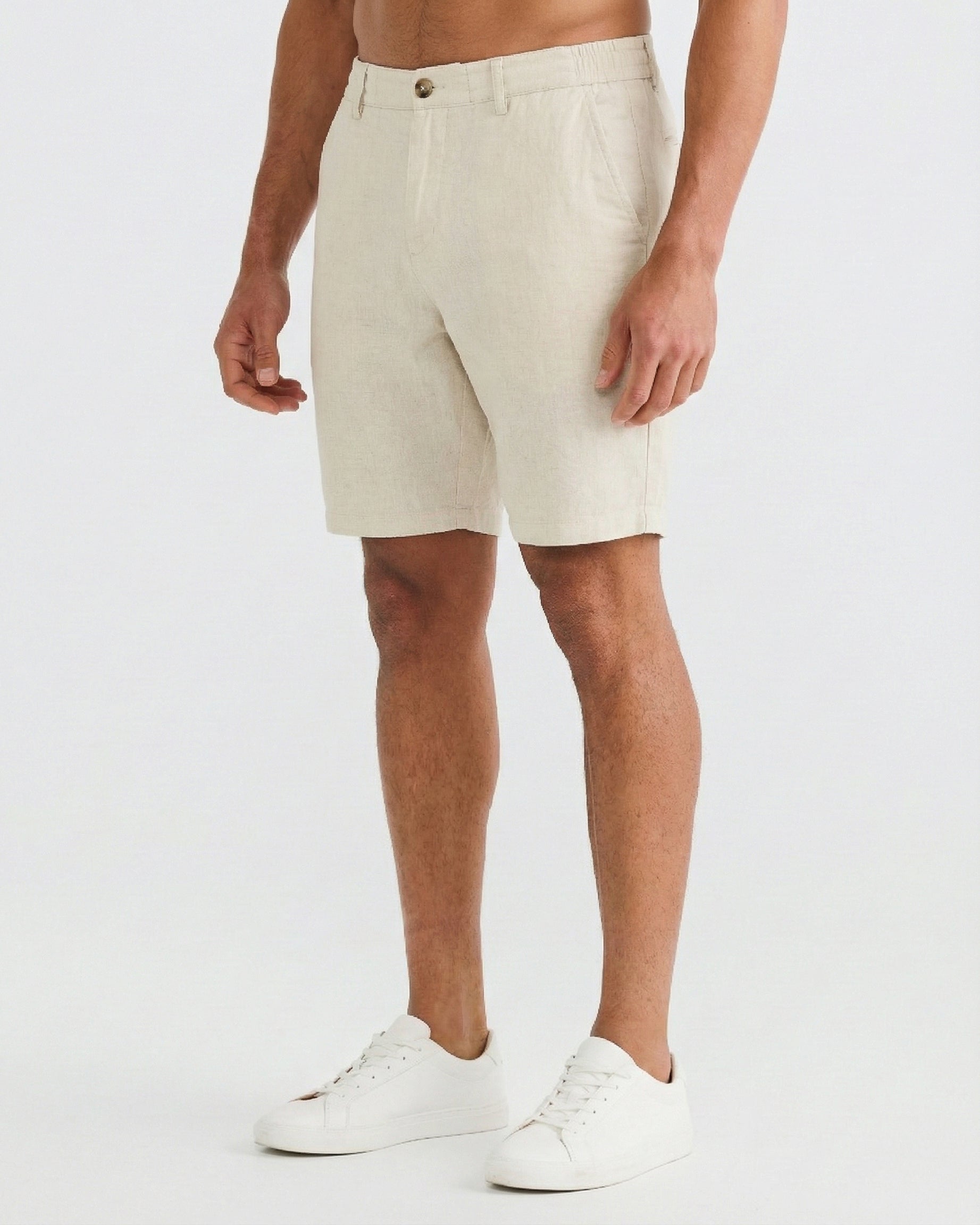 Sand Linen Shorts