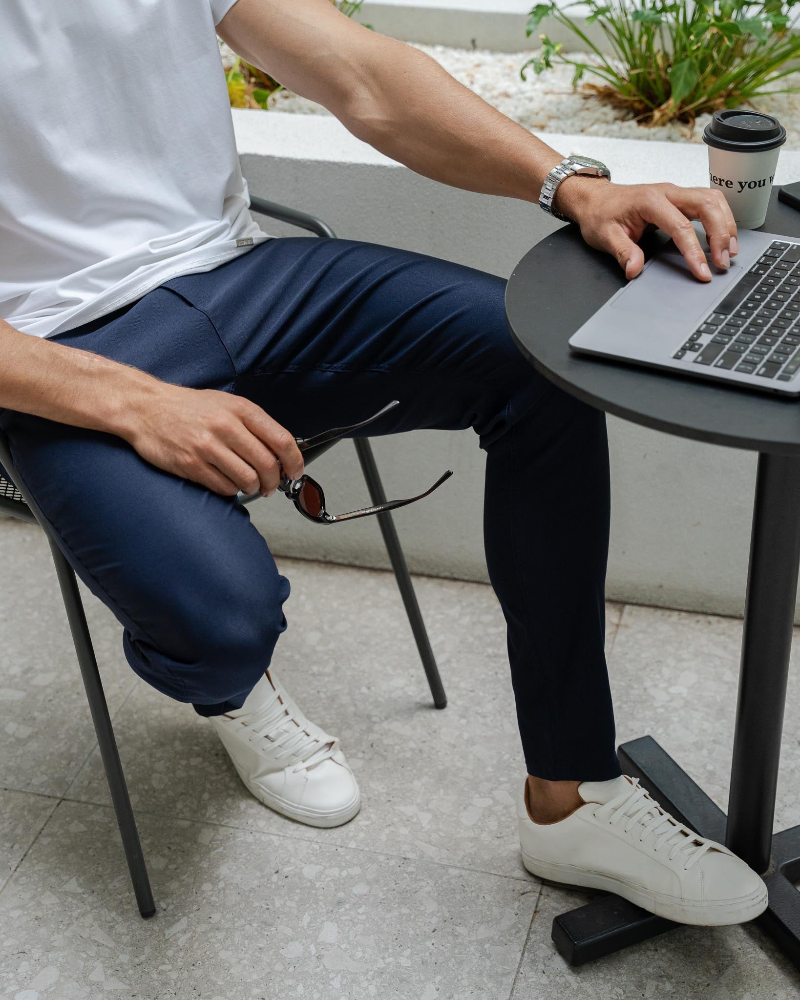 Navy Slim Fit Chino