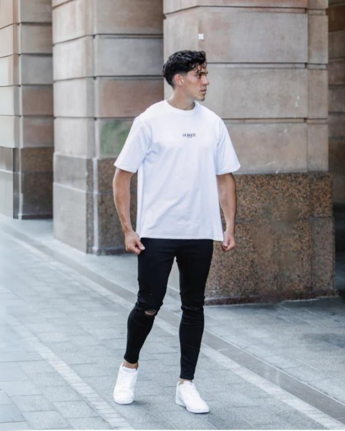 Signature Logo Tee | White