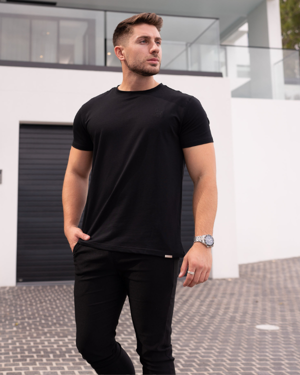 Slim Fit Tee | Black