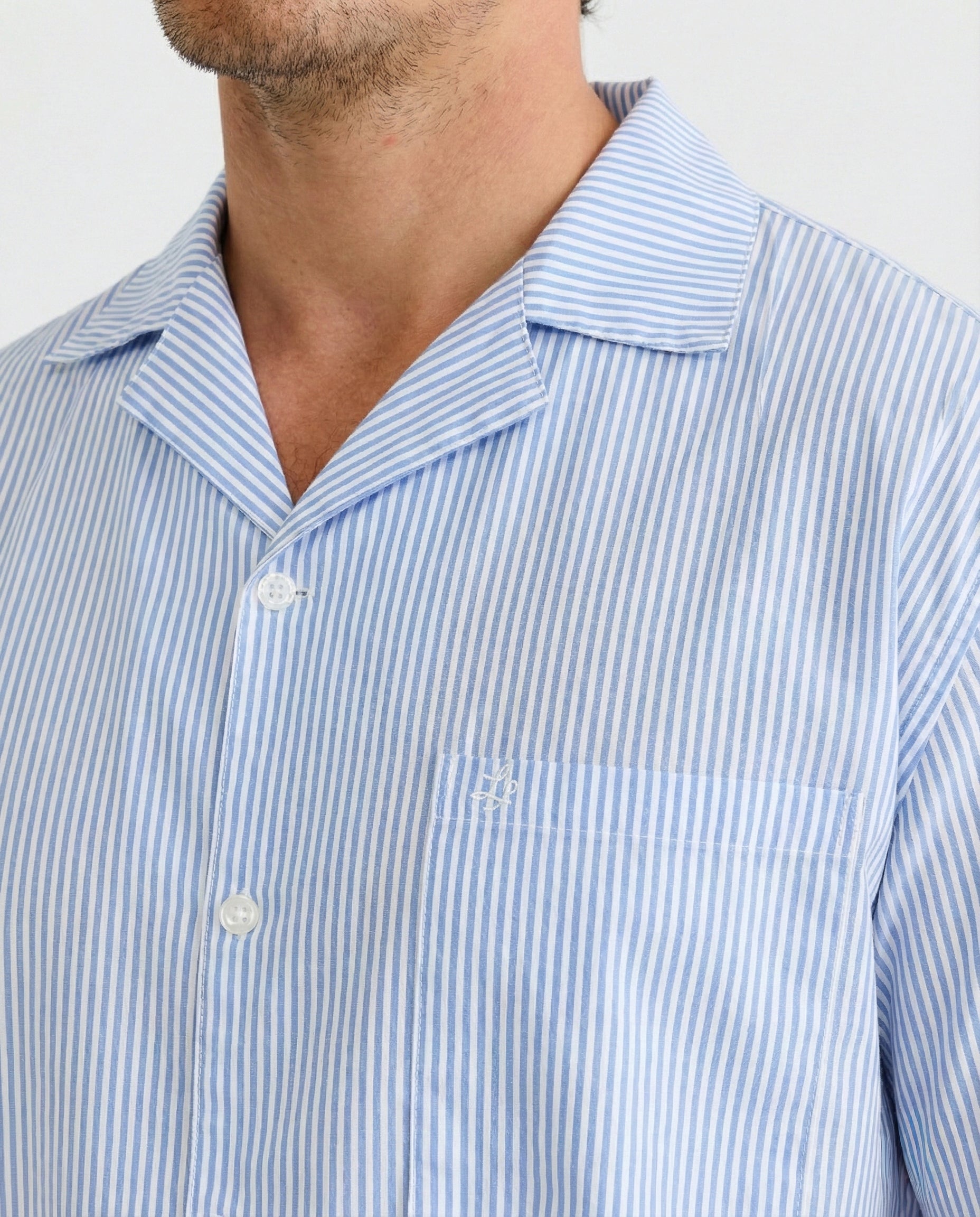 Blue Short Sleeve Shirt