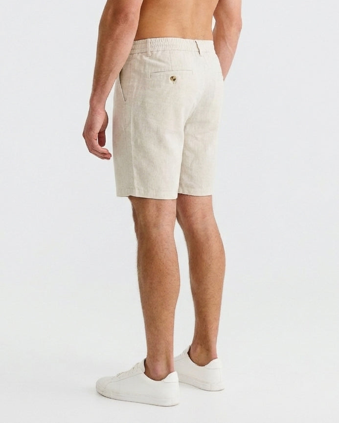 Sand Linen Shorts