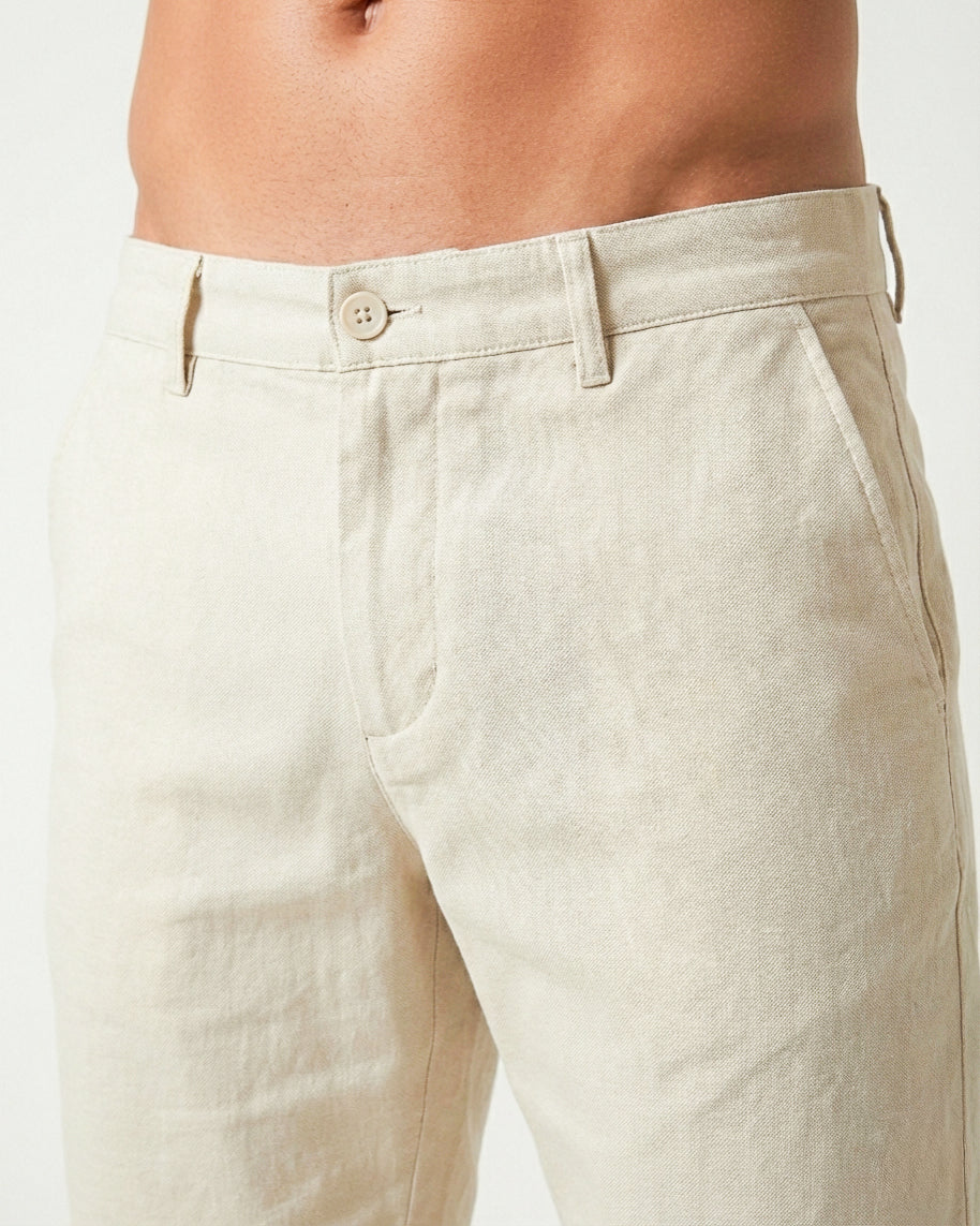 Sand Slim Fit - Stretch Chino Shorts