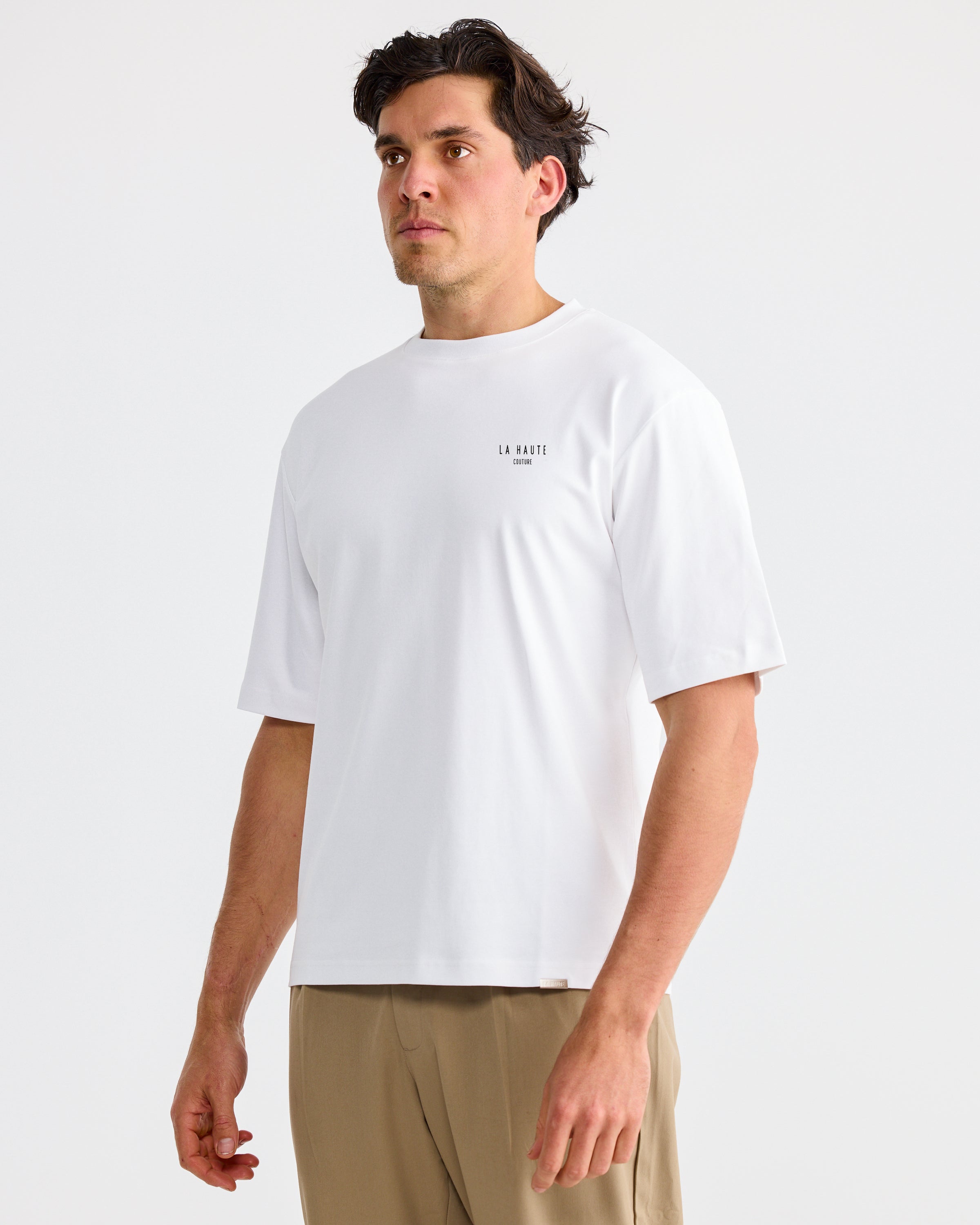 Signature Logo Tee | White