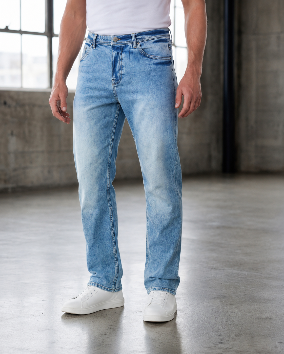 Vintage Blue Relax Fit Jeans
