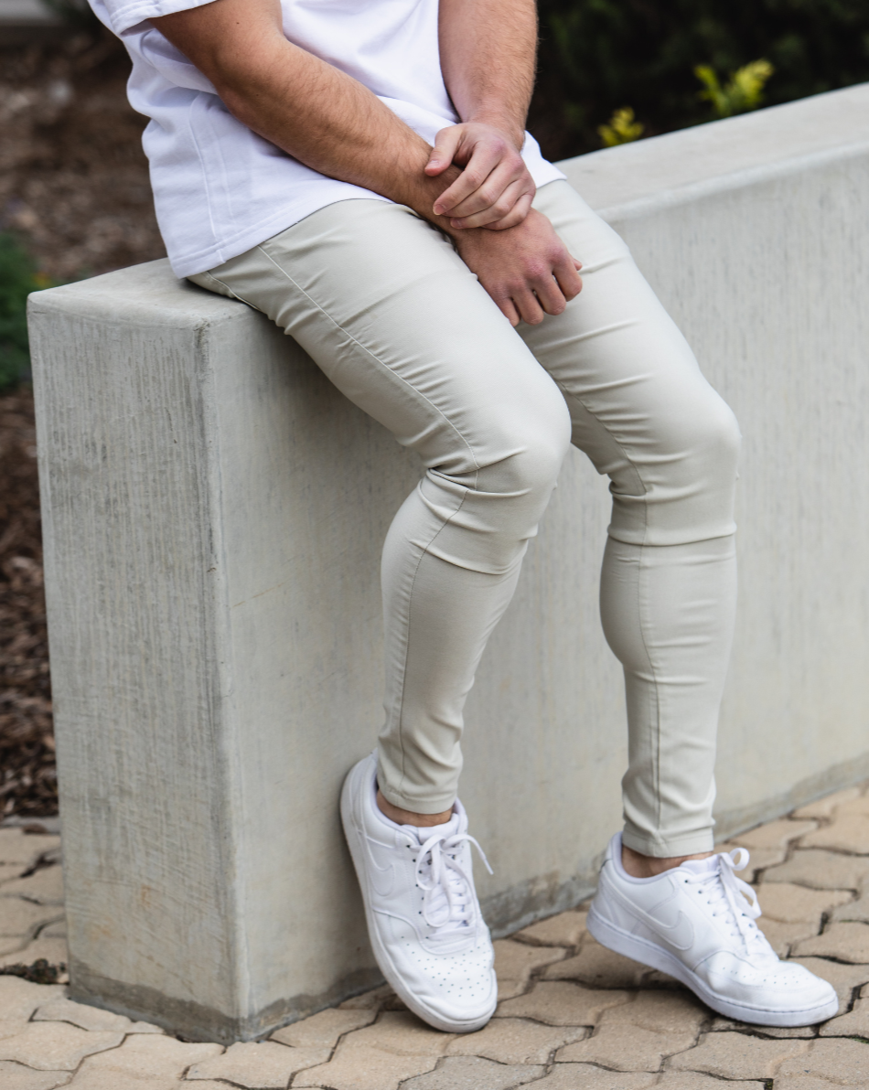 Sand Skinny Fit Chino