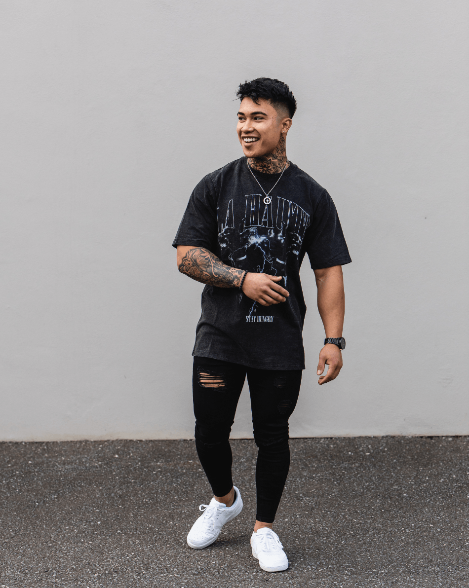 Black Ripped Skinny Fit Jeans