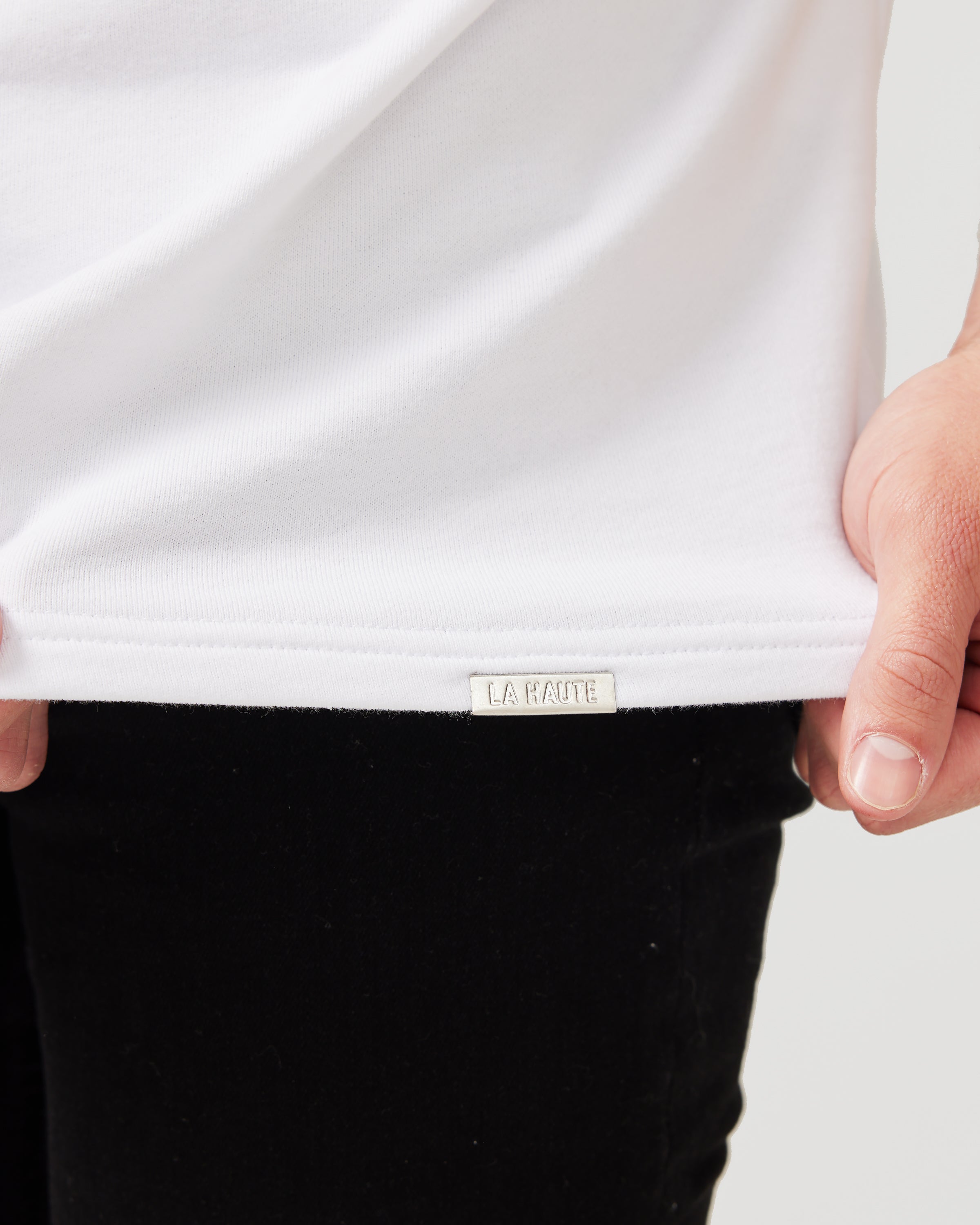 Signature Logo Tee | White