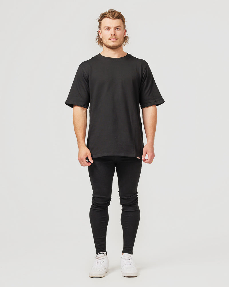 Premium Black Blank T-Shirt