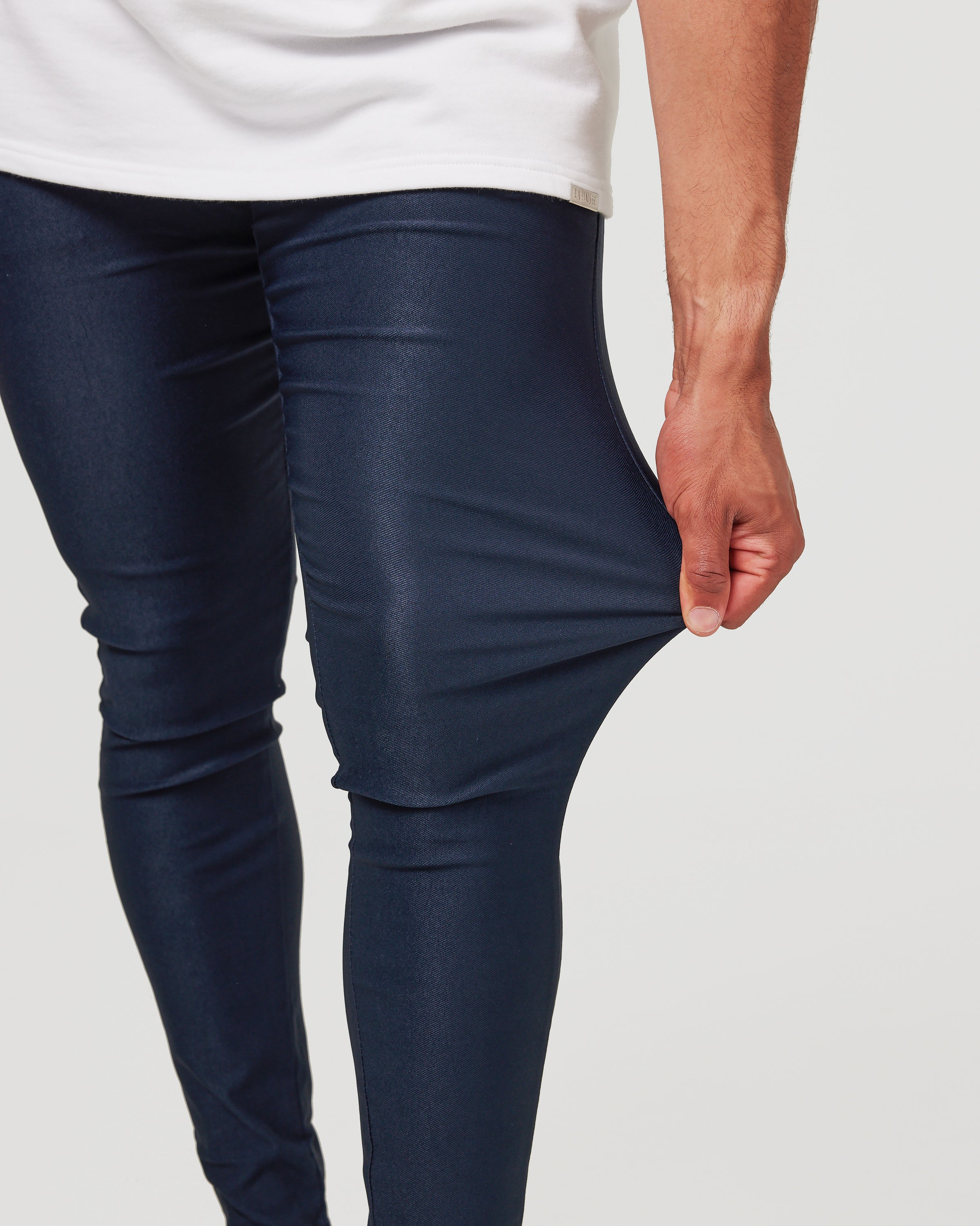 Navy Skinny Fit Chino