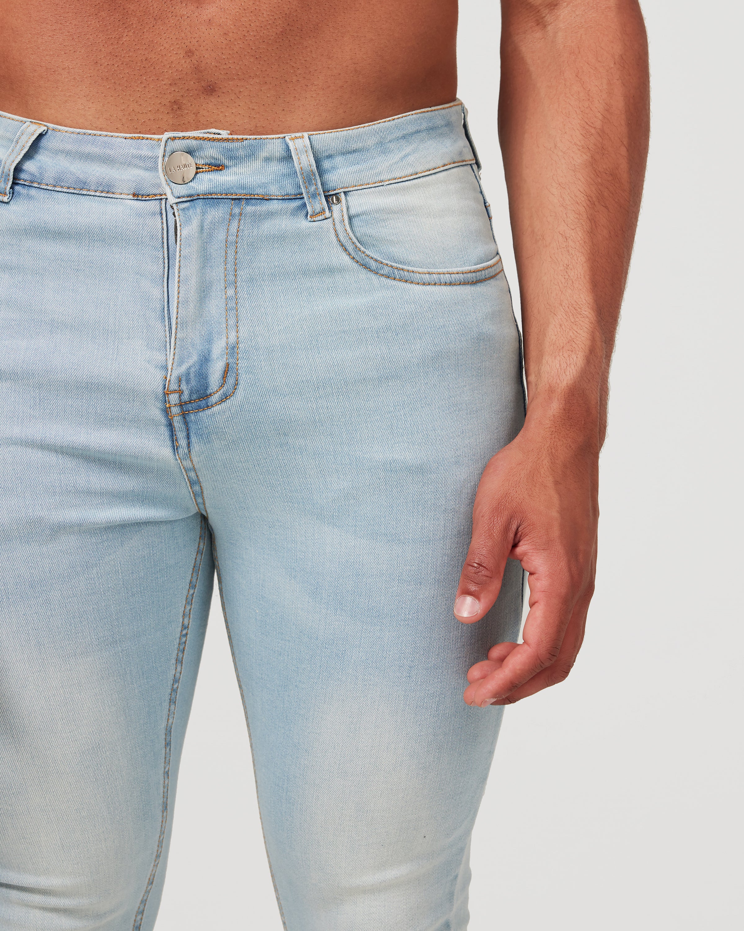 Light Blue Skinny Fit Jeans