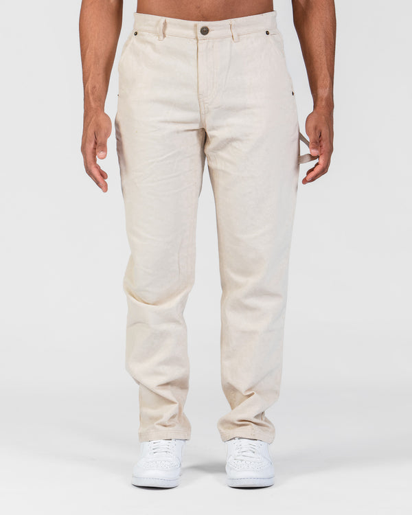 Cream Carpenter Pants