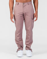 Brown Relaxed Cargo Pants