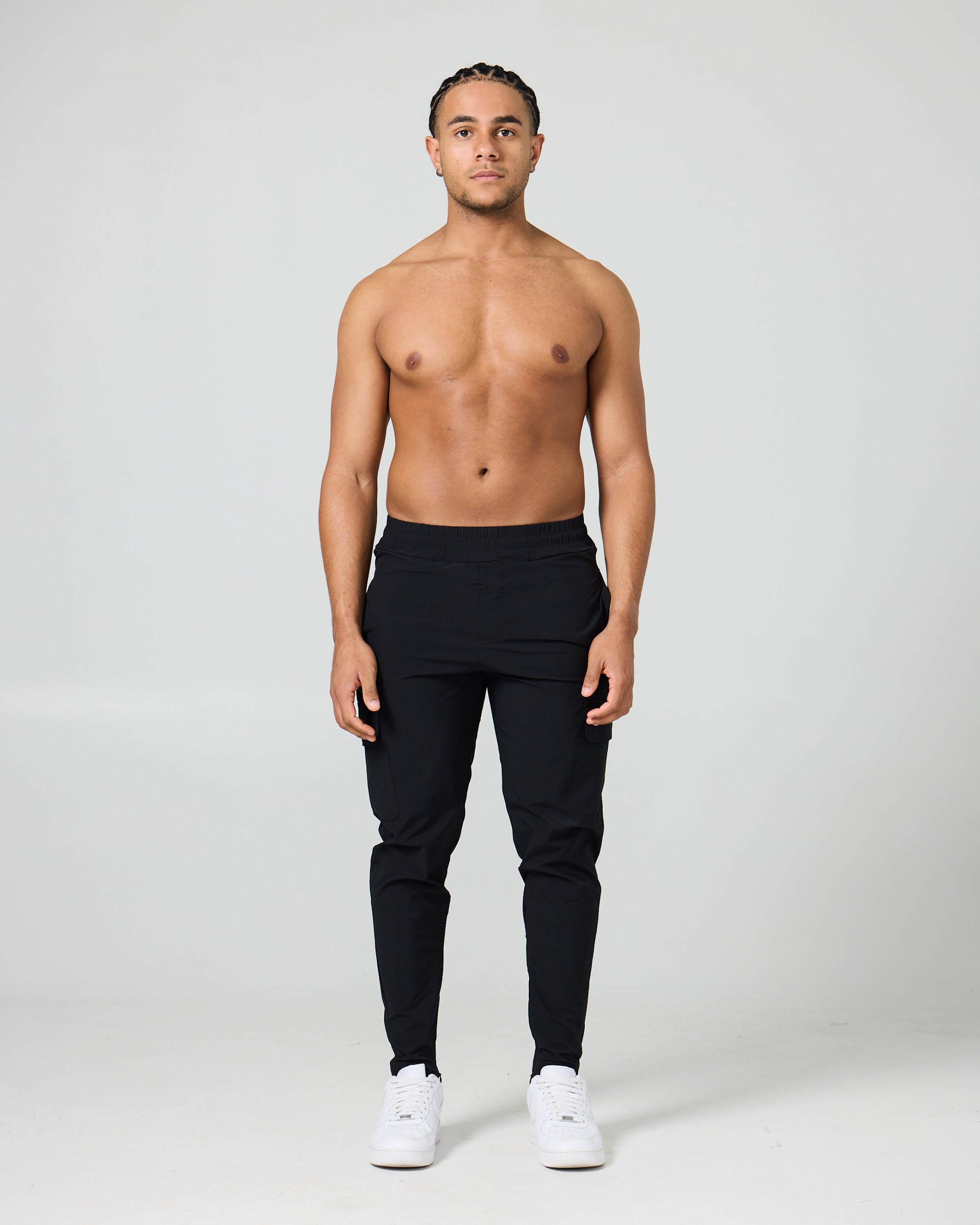 Black Cargo Jogger