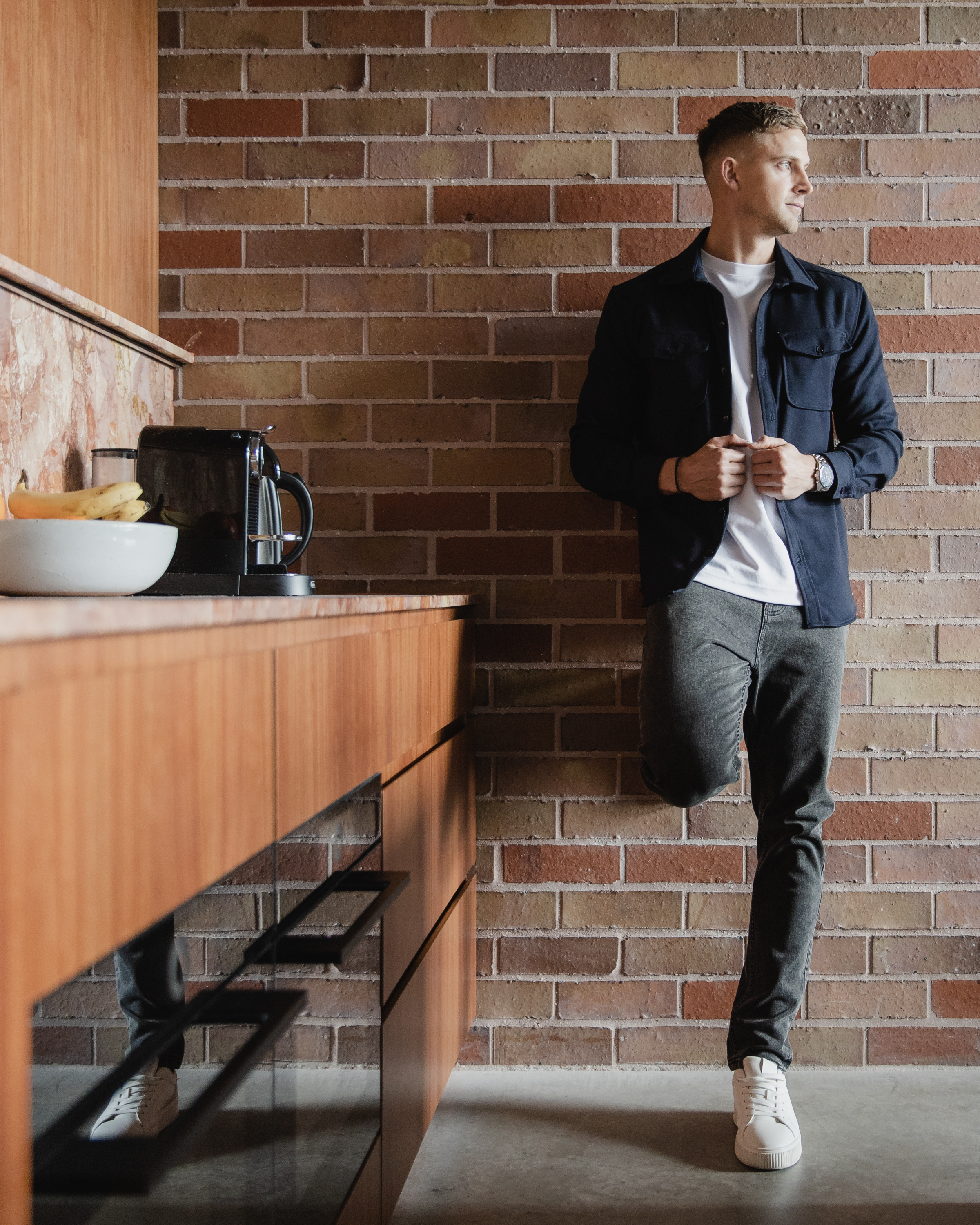 Navy Overshirt