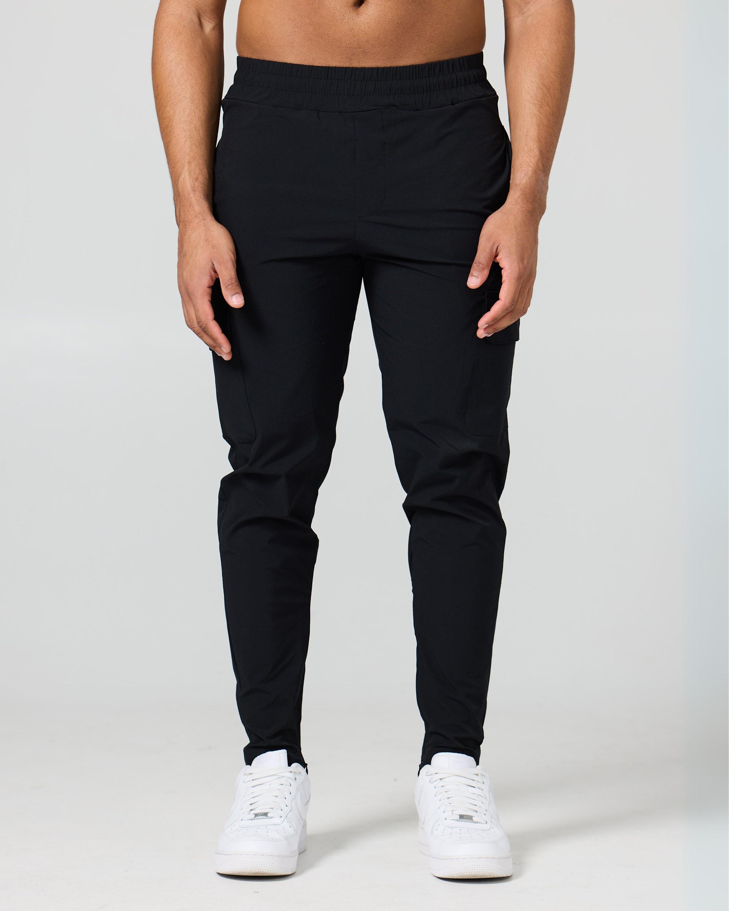 Black Cargo Jogger