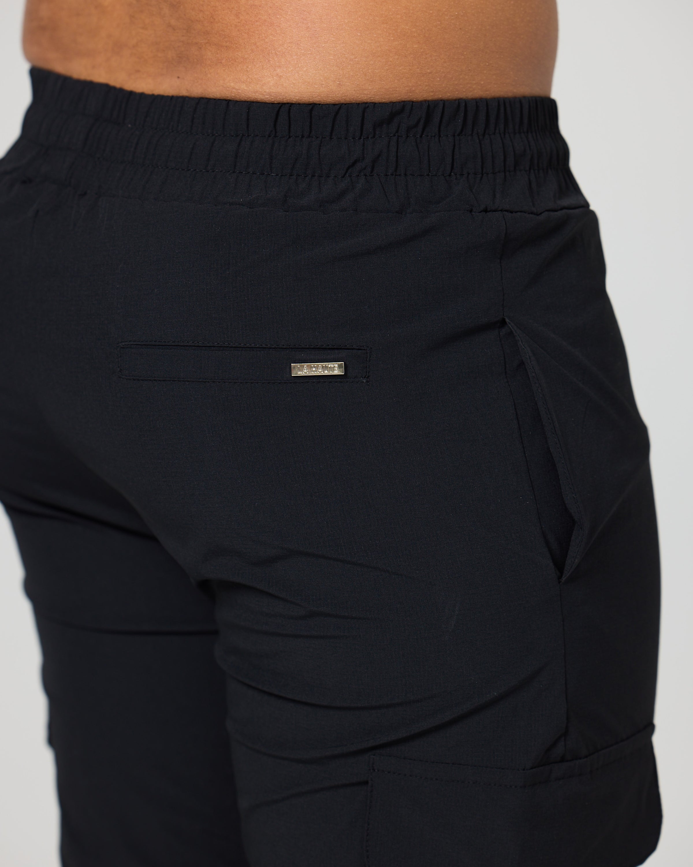 Black Cargo Jogger