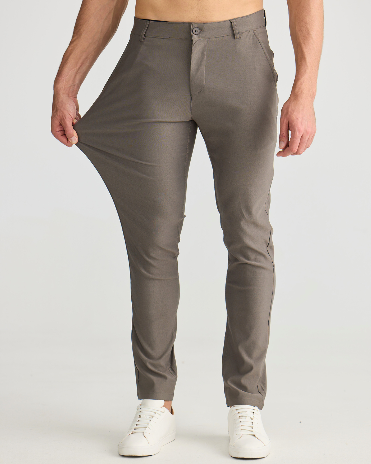 Taupe Slim Fit Chino