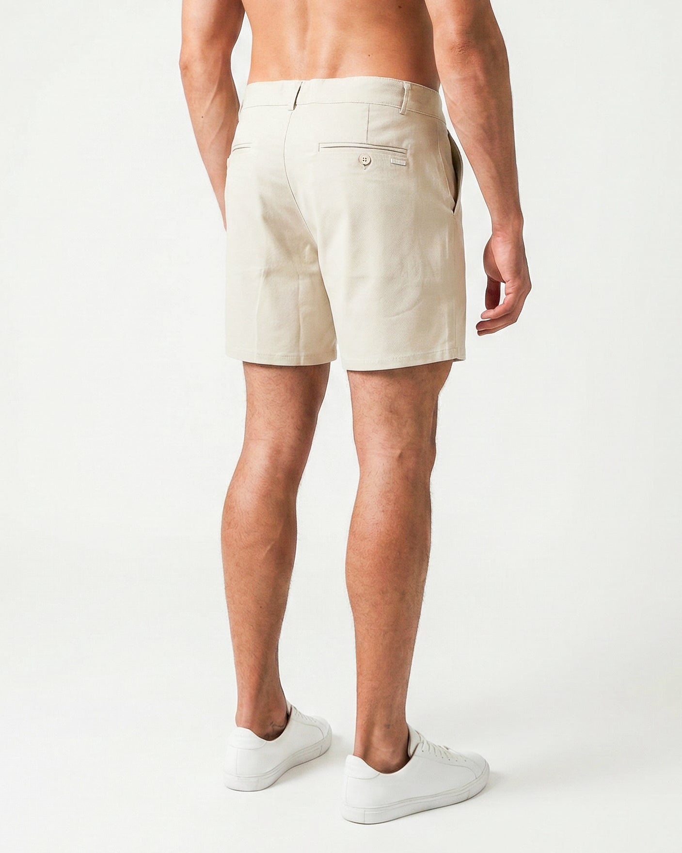 Sand Slim Fit - Stretch Chino Shorts