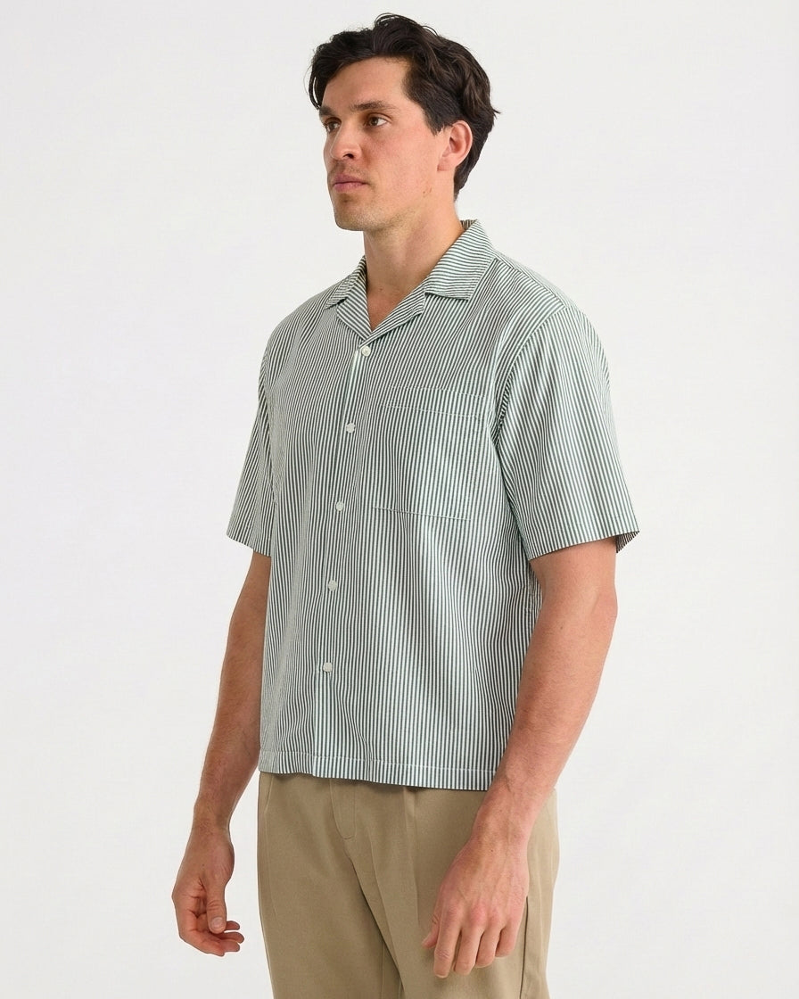 Green Short Sleeve Shirt