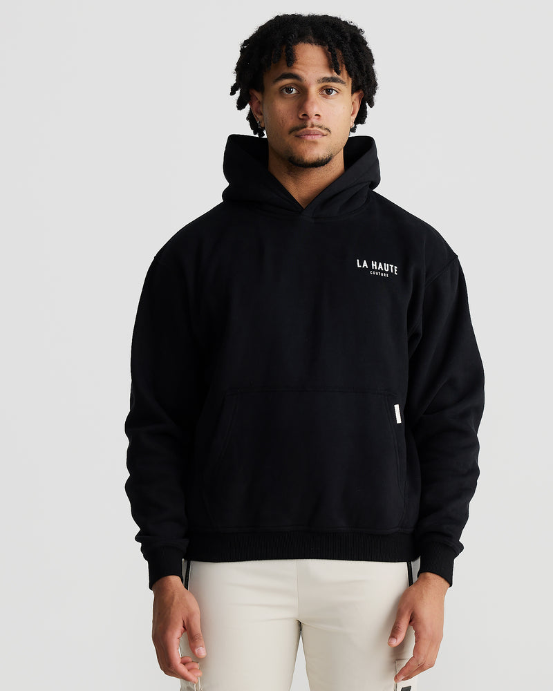 Black Signature Hoodie