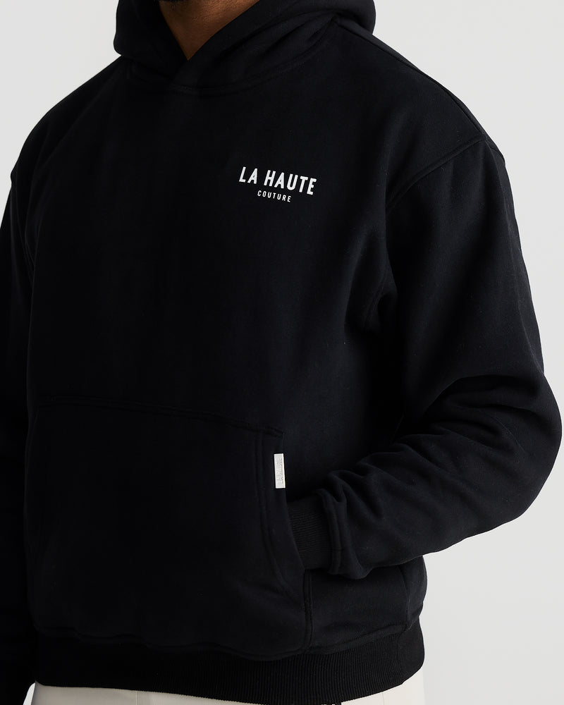 Black Signature Hoodie