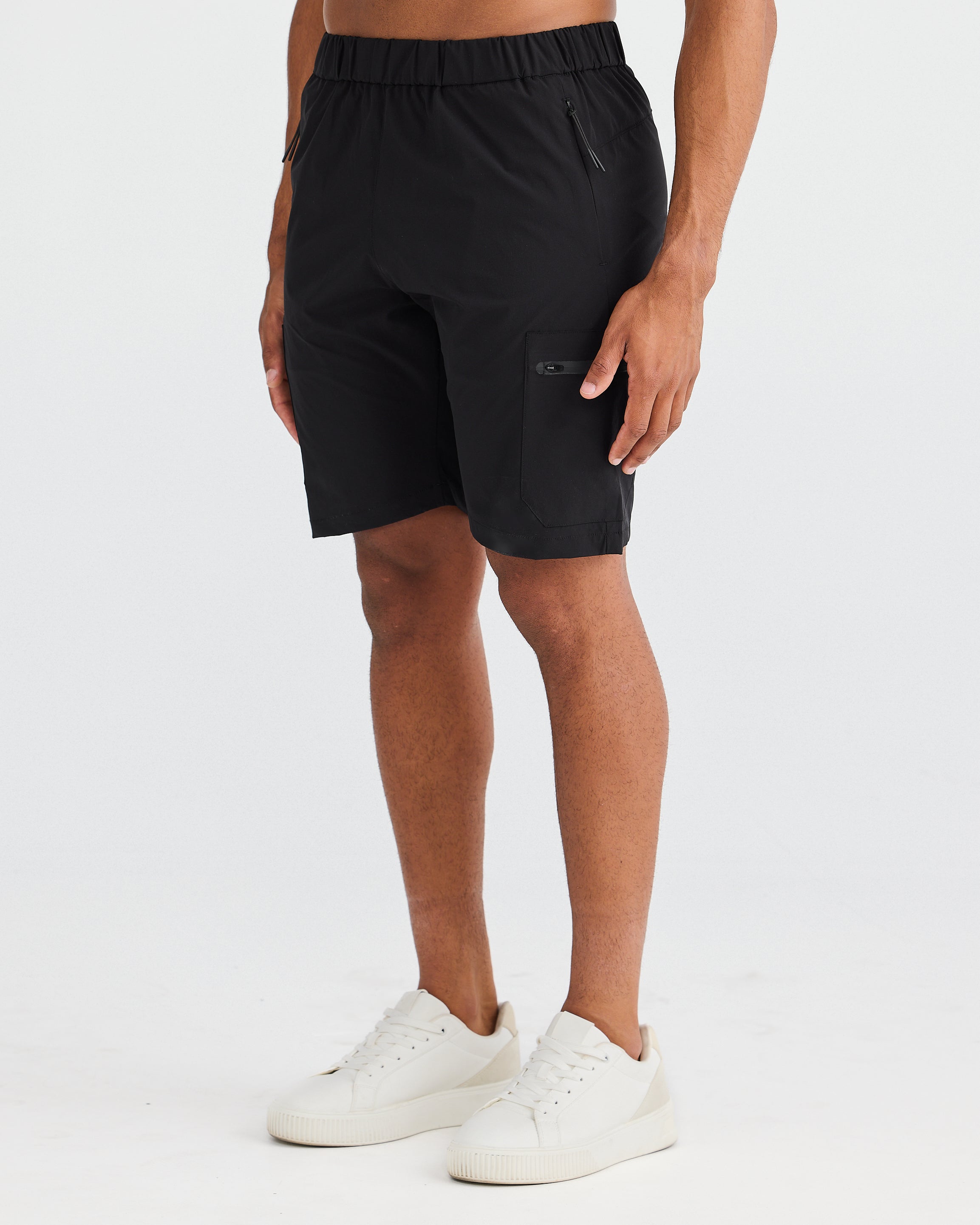 Black Cargo Short