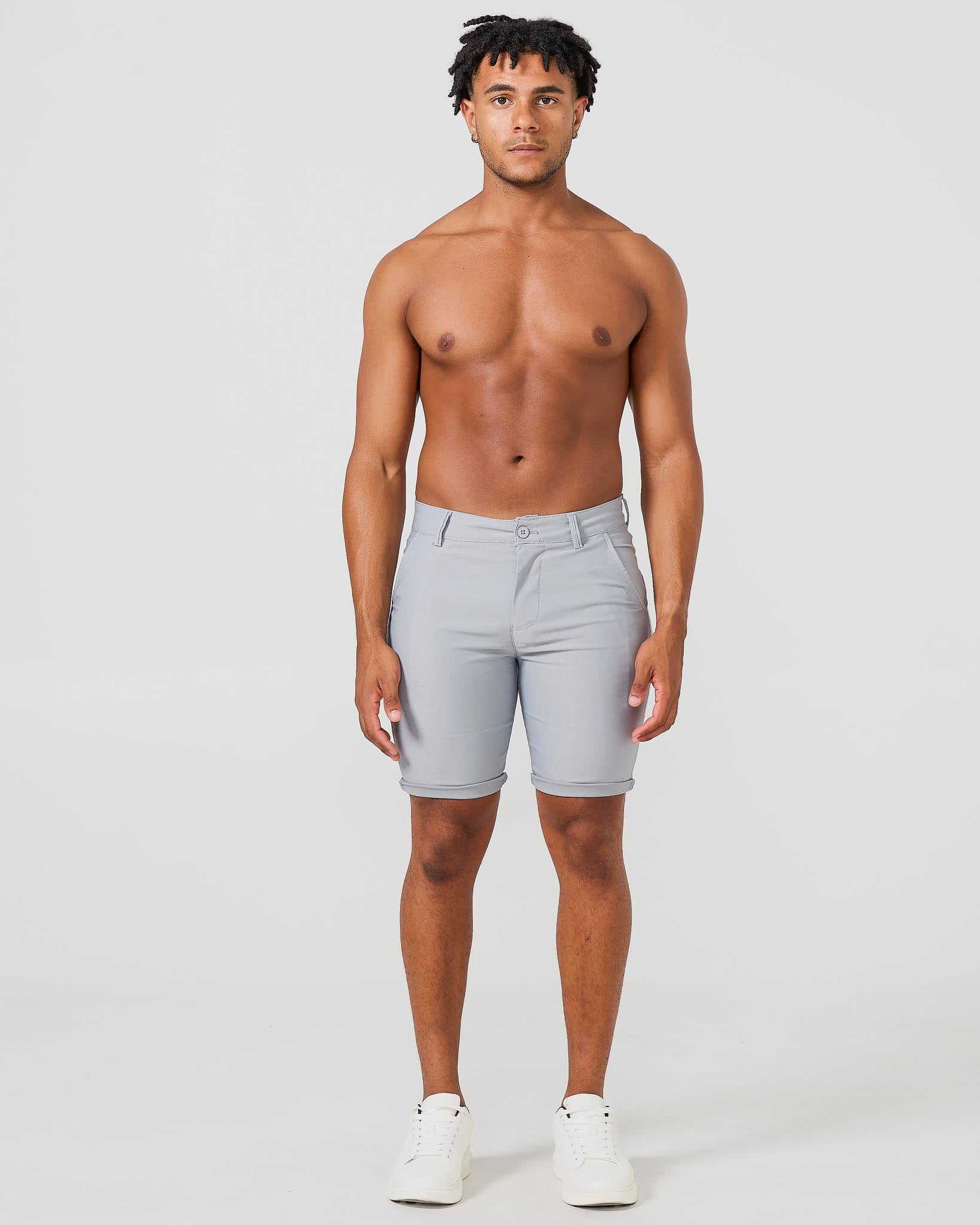 Stone Stretch Chino Shorts