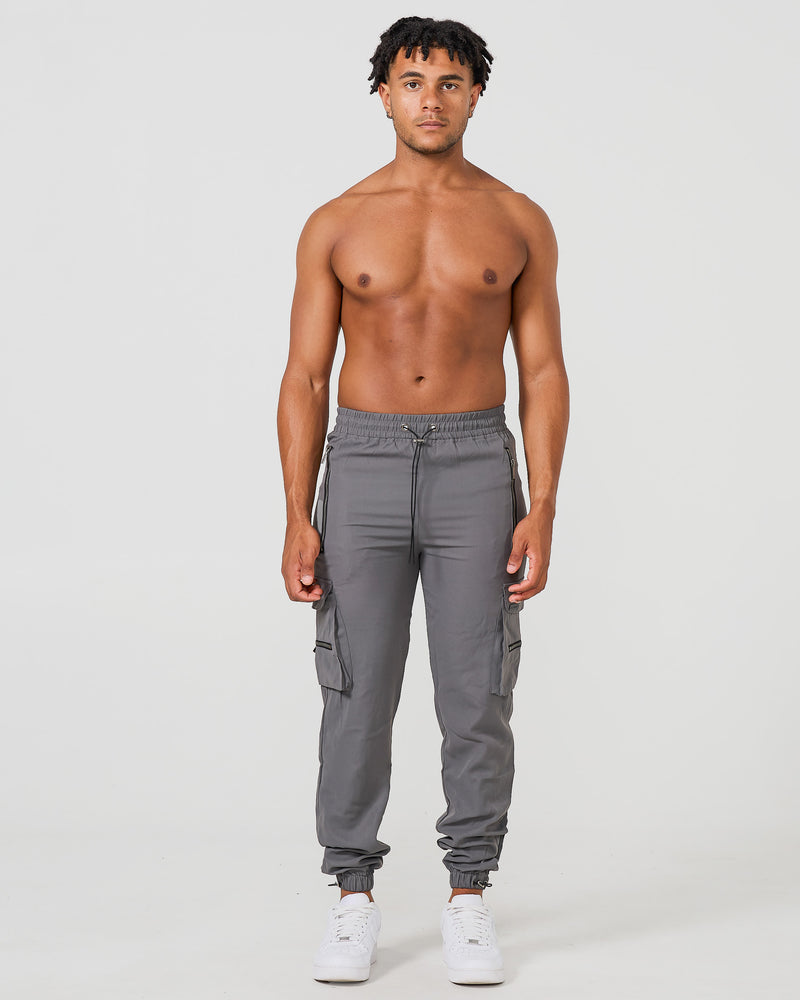 Charcoal Cargo Pants V2