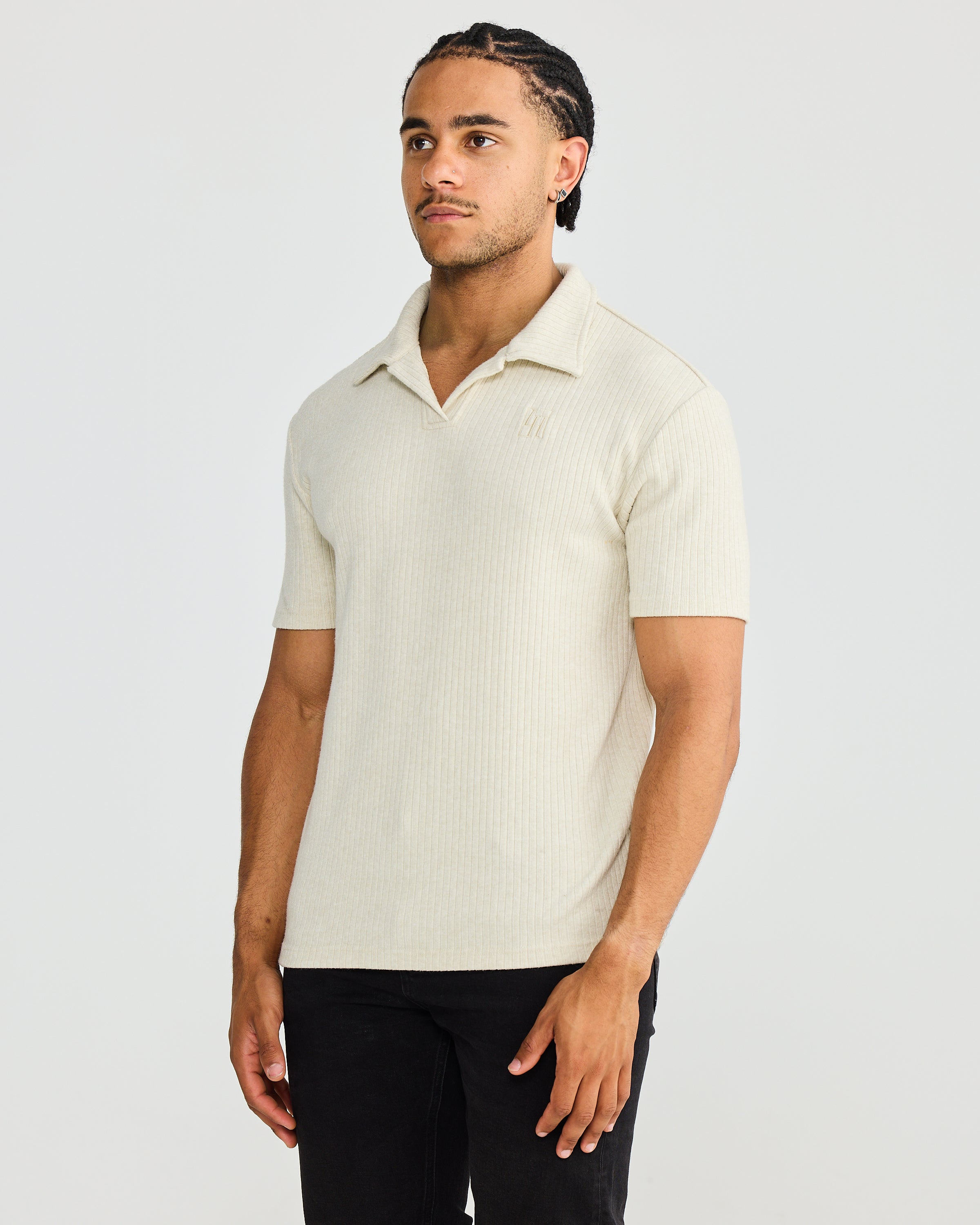 Sand Oxford Polo