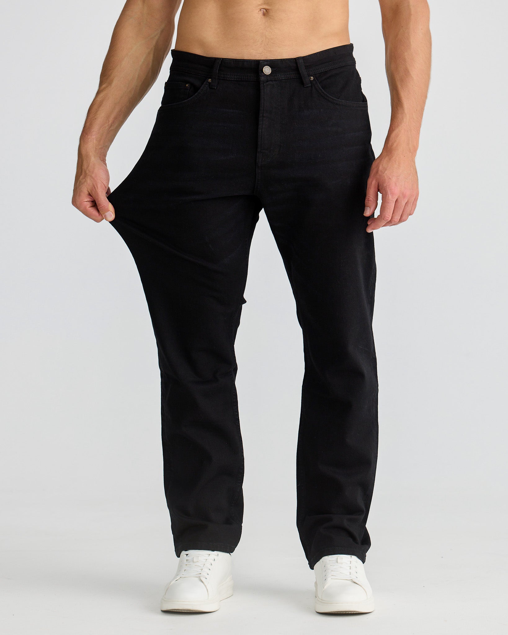 Vintage Black Relax Fit Jeans