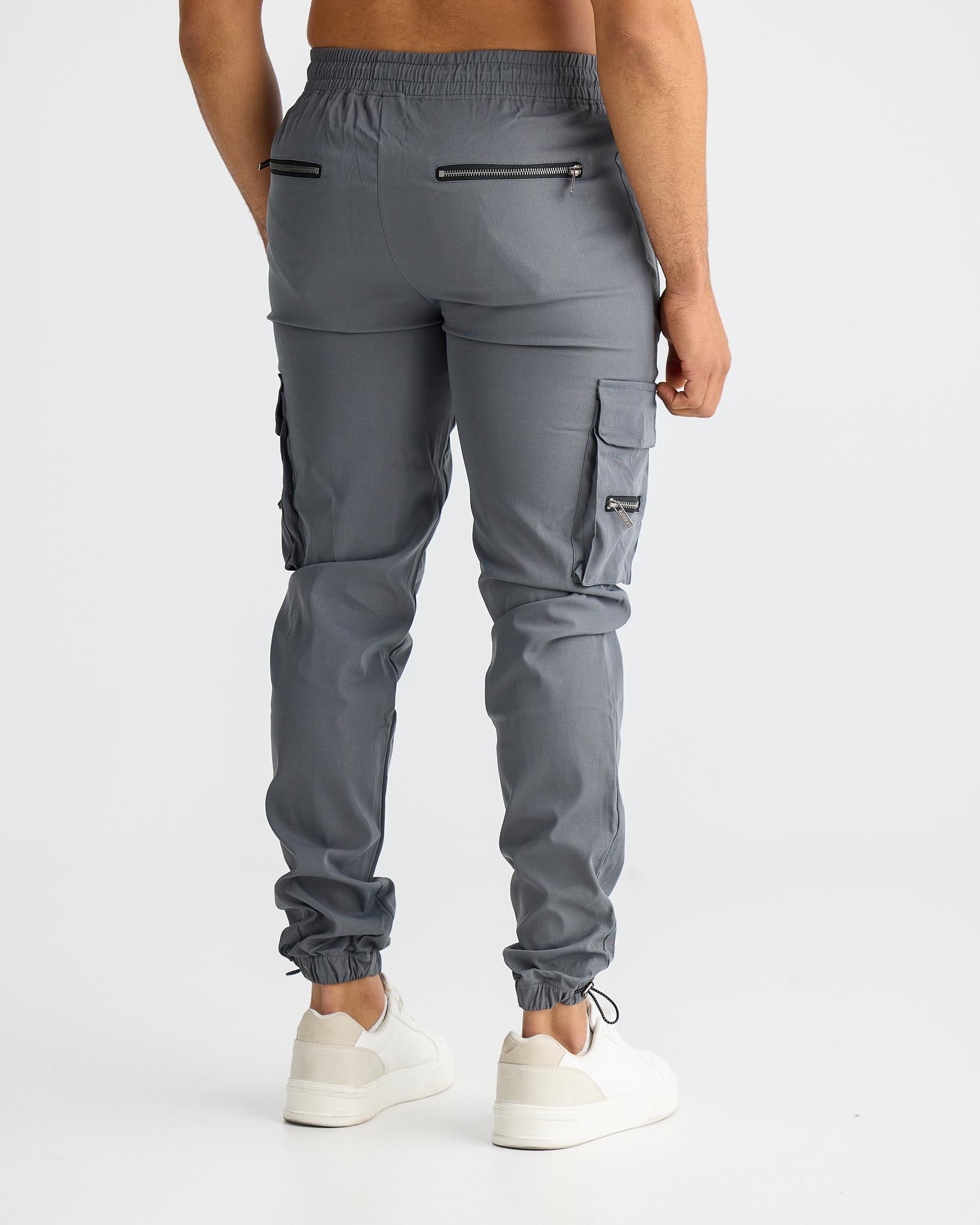 Charcoal Cargo Pants V2