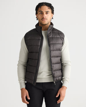 Black Puffer Vest