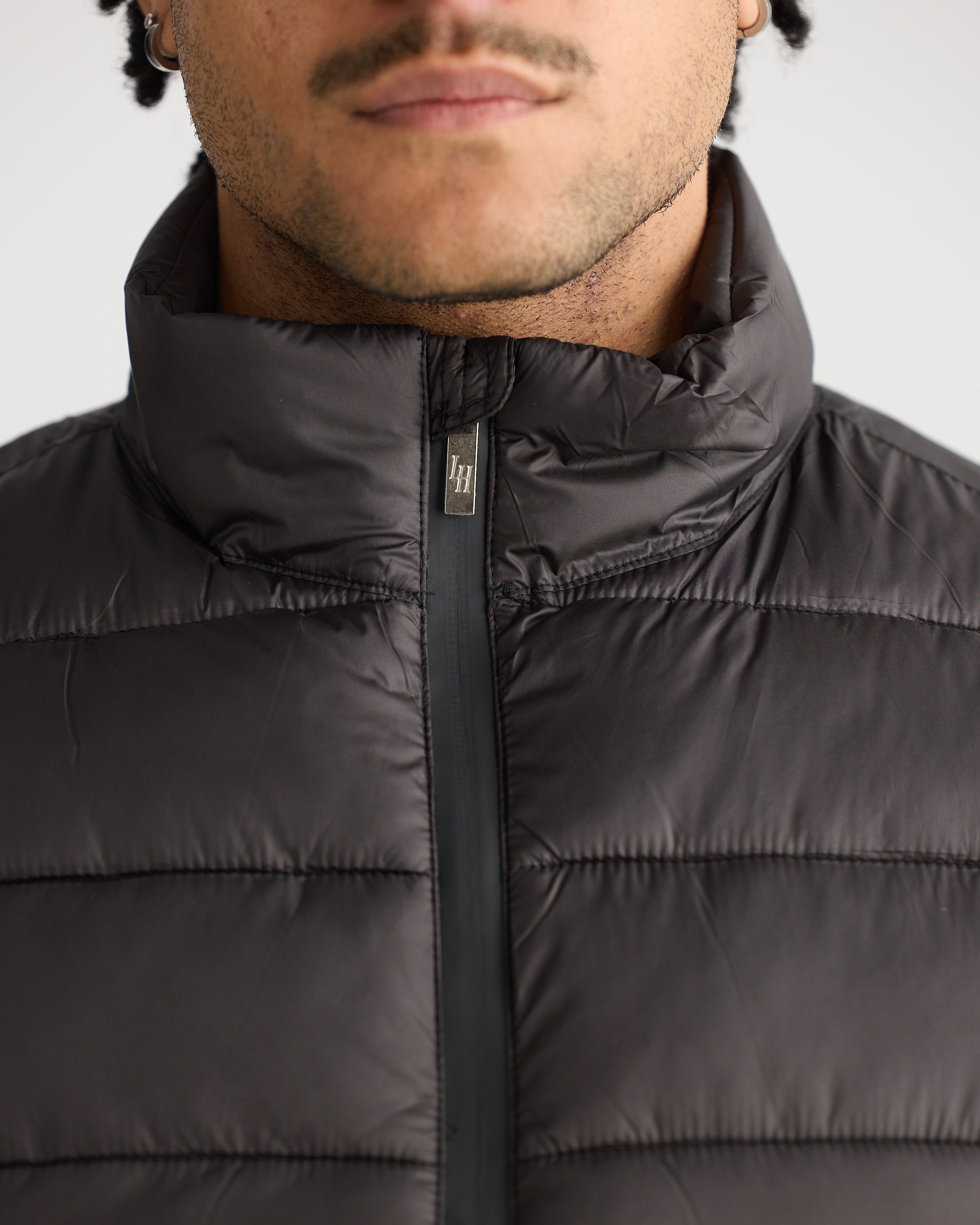 Black Puffer Vest